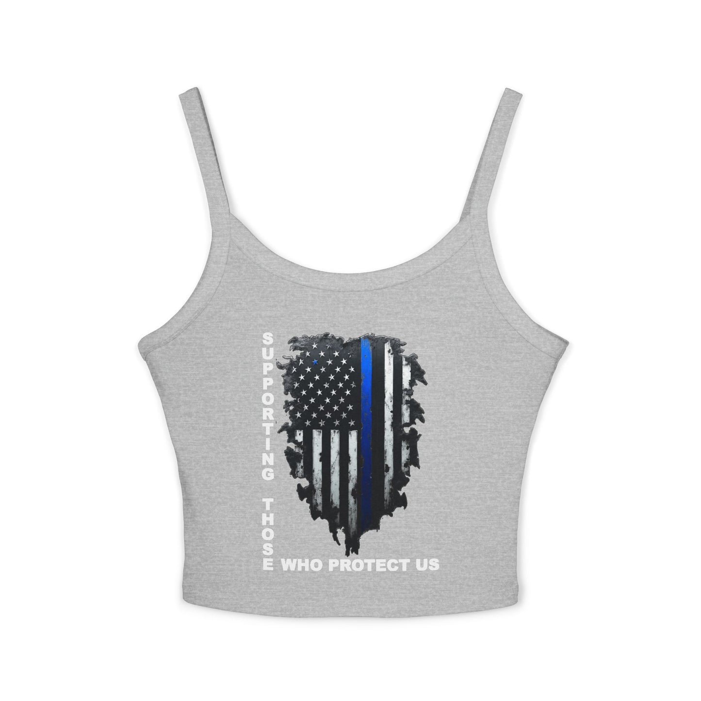 Supporting Those Who Protect Us Patriotic Tank Top