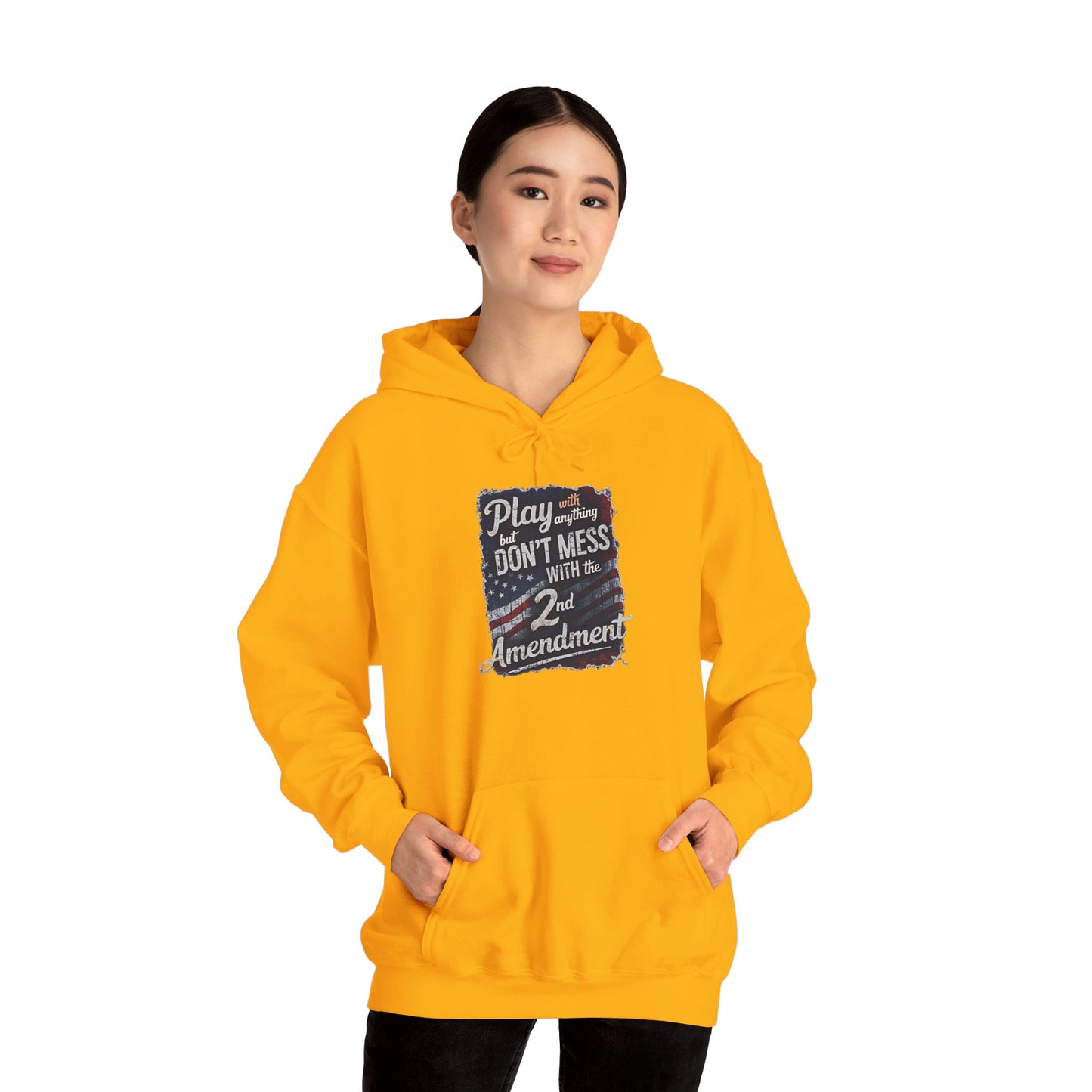 Don't Mess with the 2nd Amendment Patriotic Hoodie