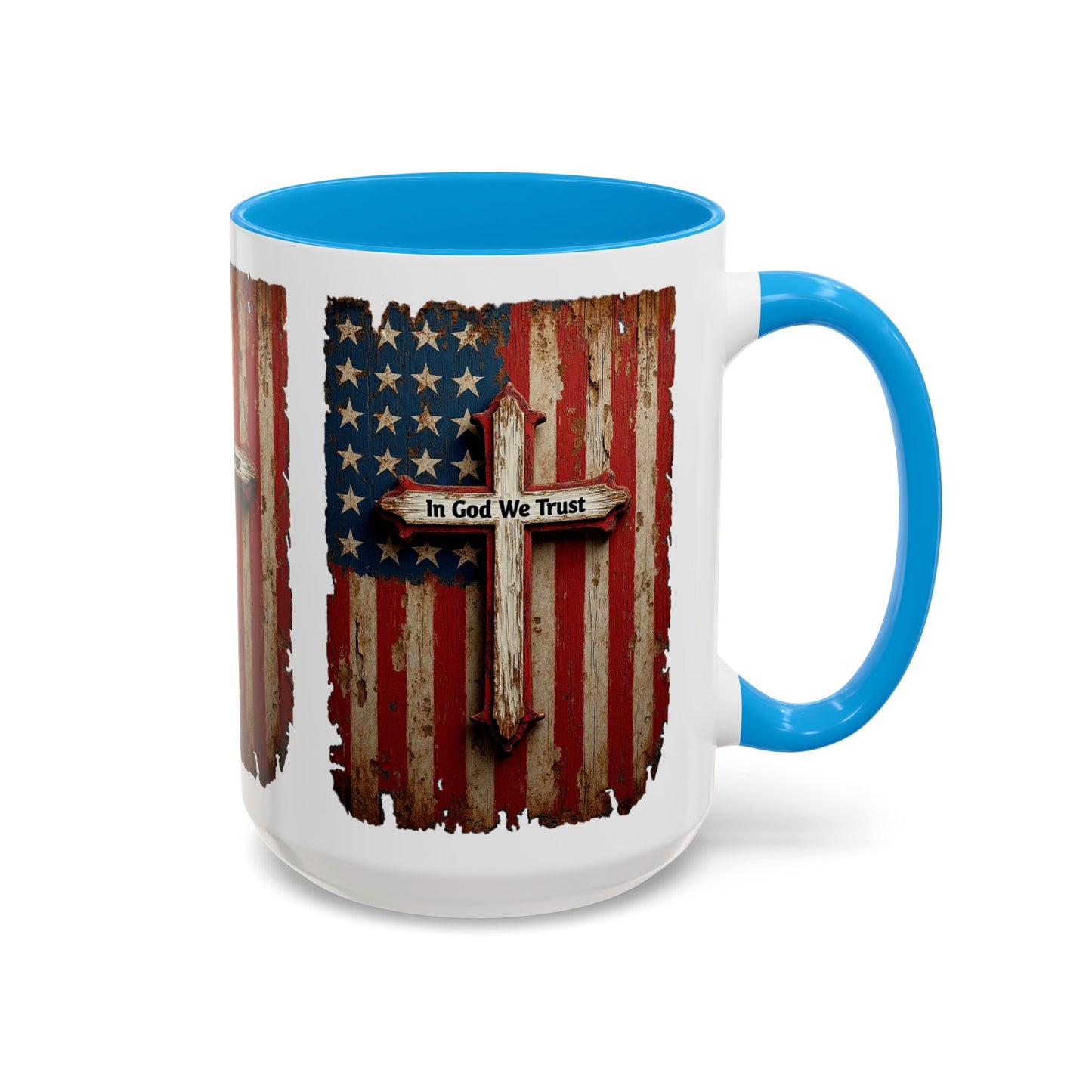 In God We Trust Patriotic Coffee Mug