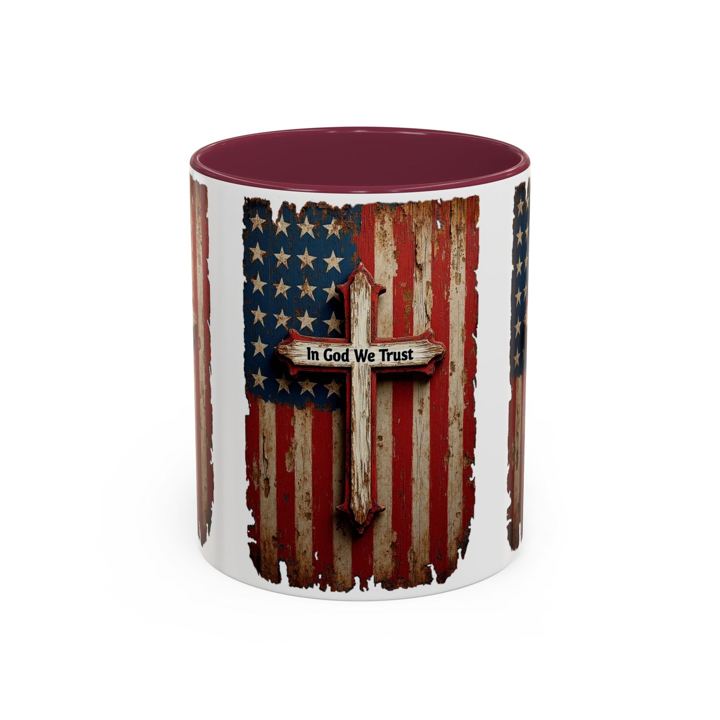In God We Trust Patriotic Coffee Mug