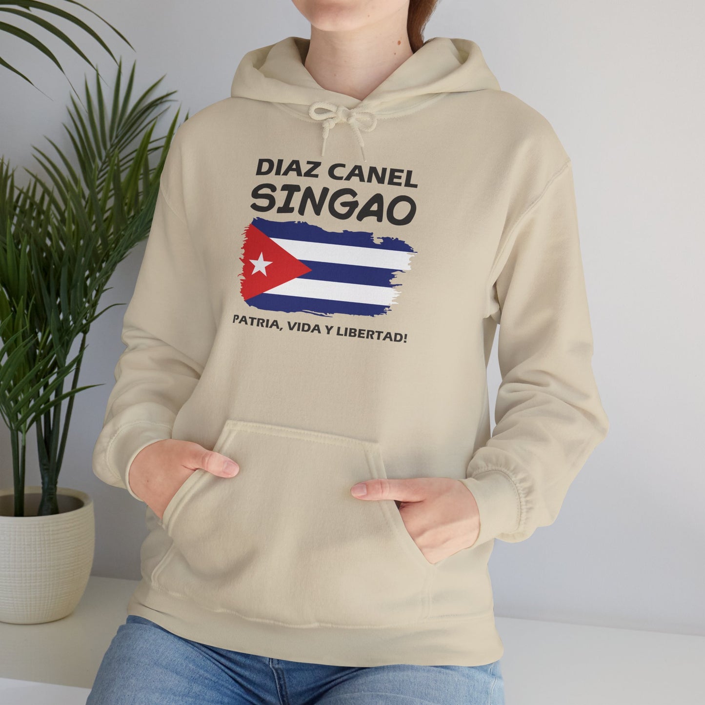 Díaz Canel Singao Patriótico Hoodie