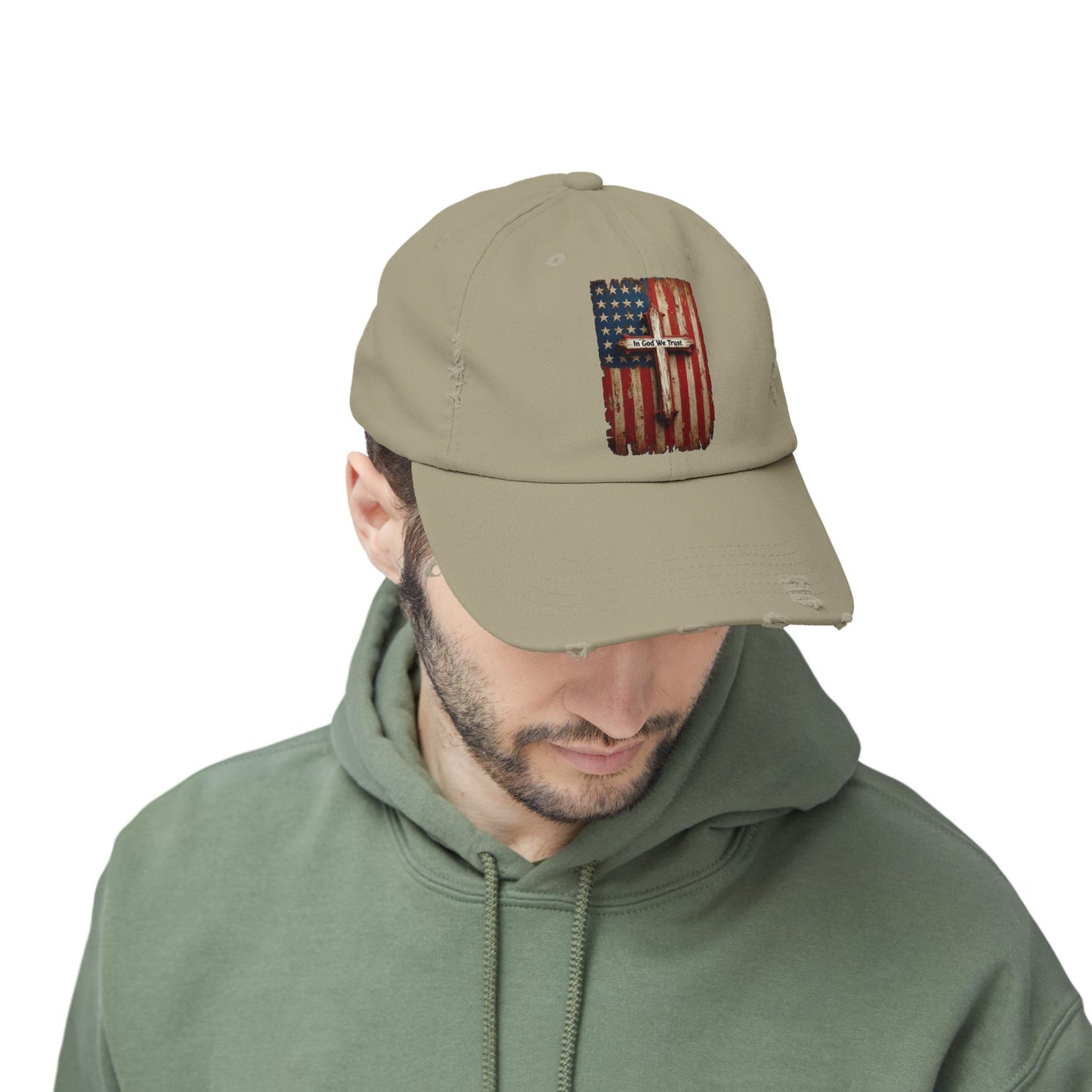 In God We Trust Patriotic Printed Hat