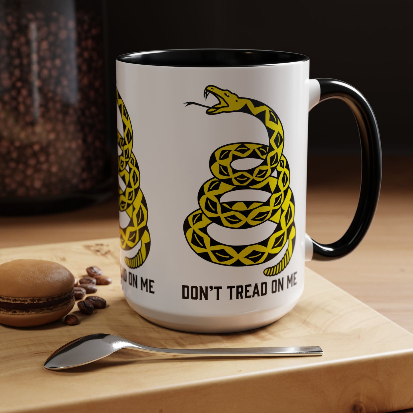 Don't Tread on Me Patriotic Coffee Mug
