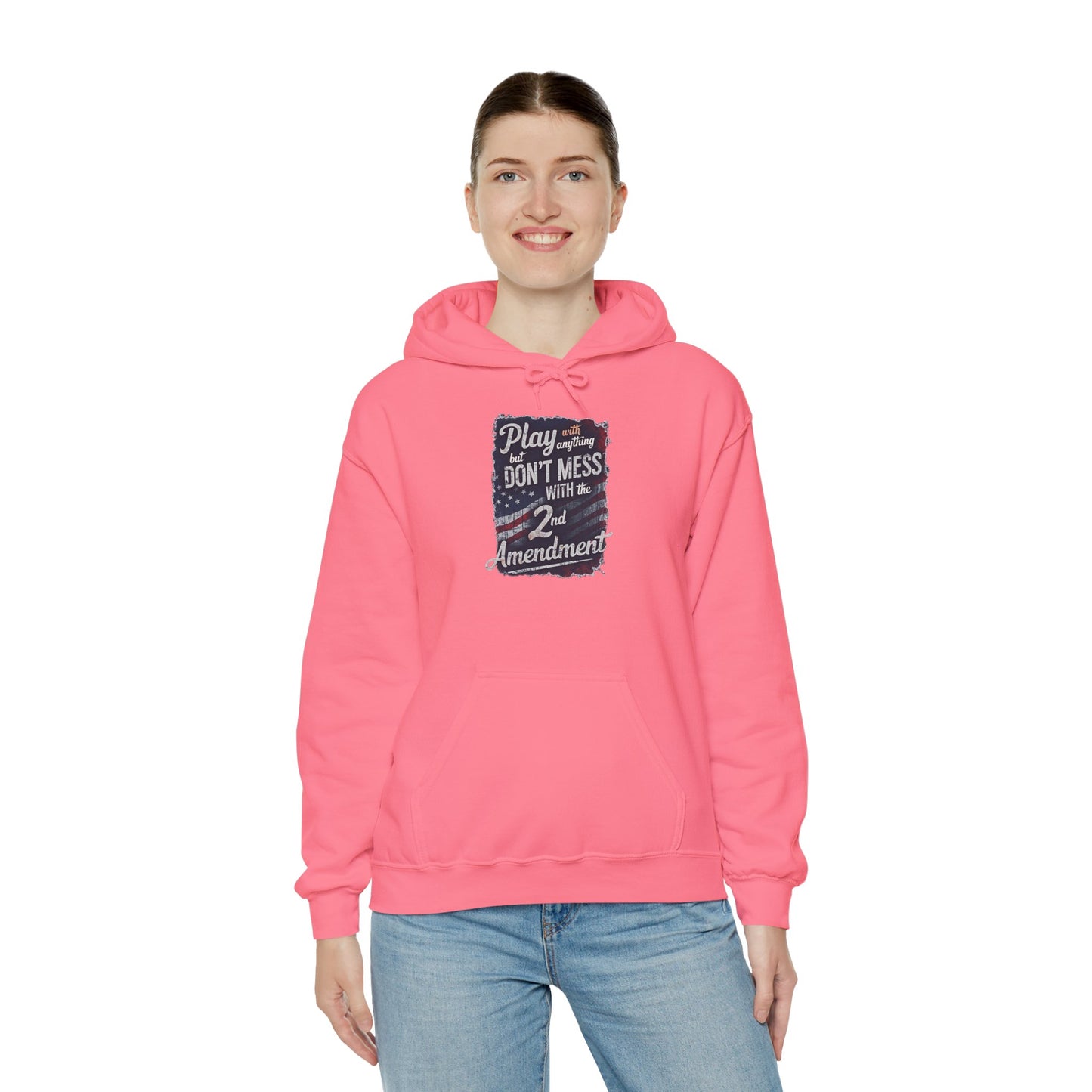 Don't Mess with the 2nd Amendment Patriotic Hoodie