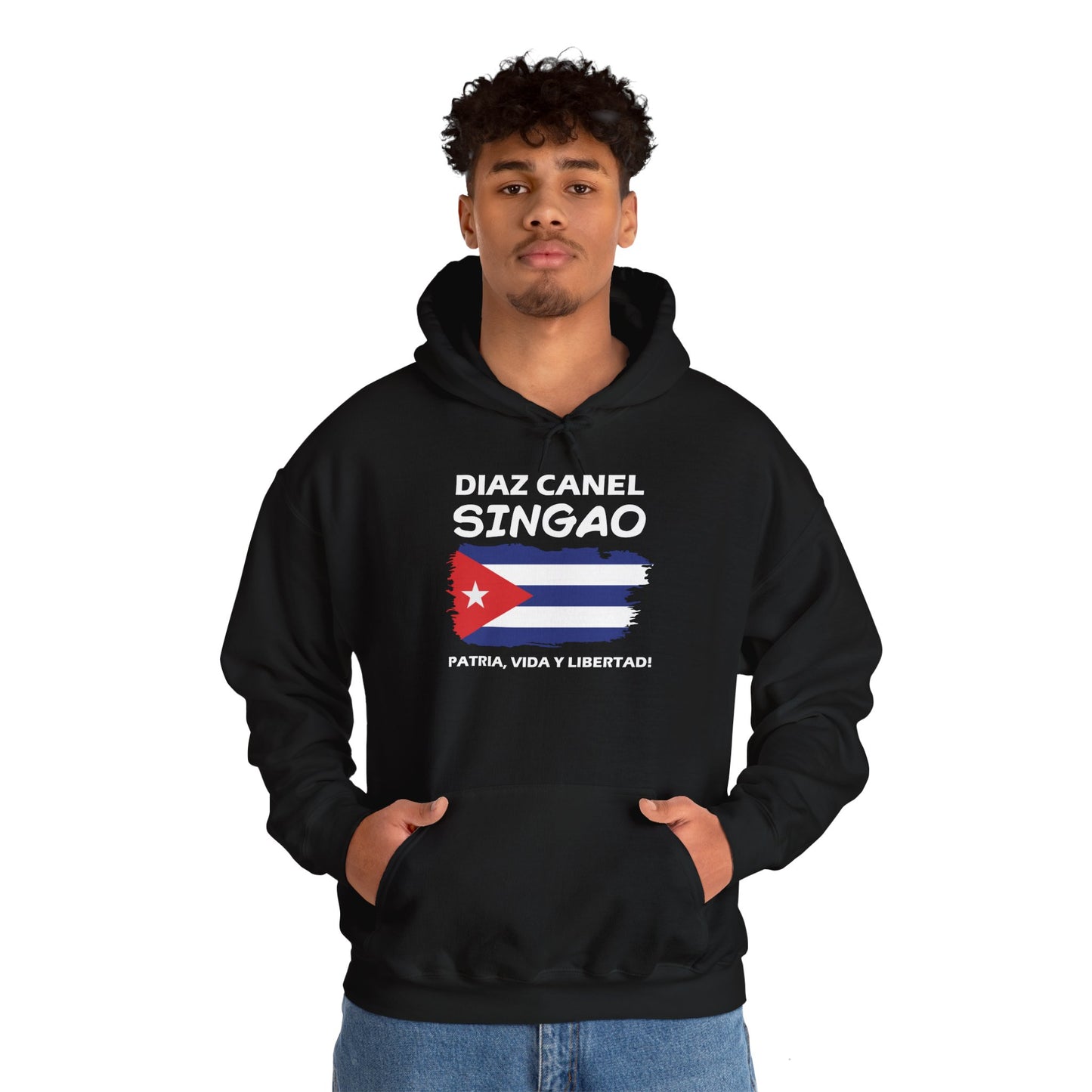 Díaz Canel Singao Patriótico Hoodie