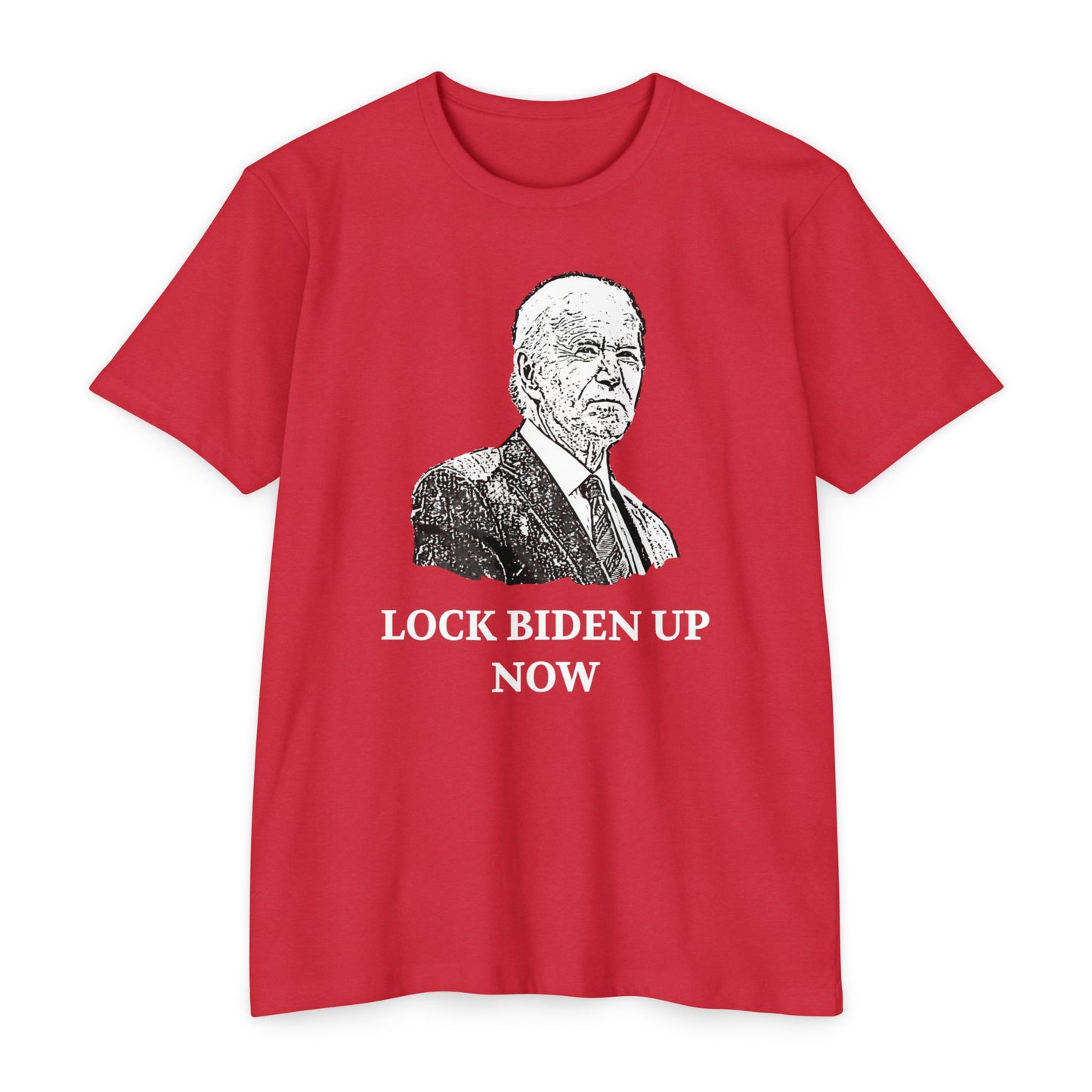 Lock Biden Up Now Patriotic T-Shirt