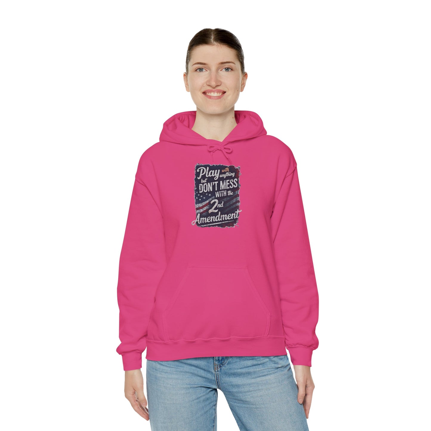 Don't Mess with the 2nd Amendment Patriotic Hoodie