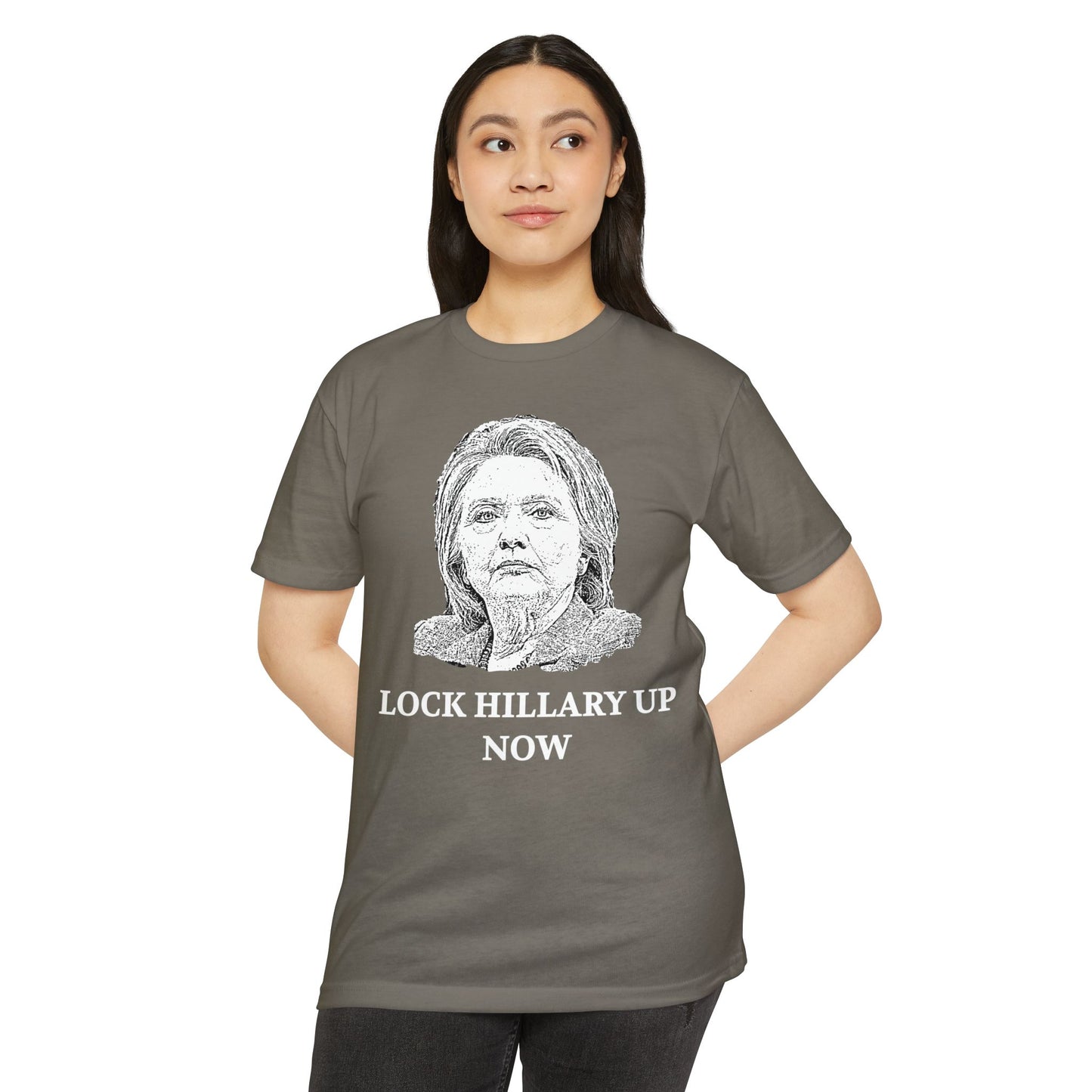 Lock Hillary Up Now Patriotic T-Shirt