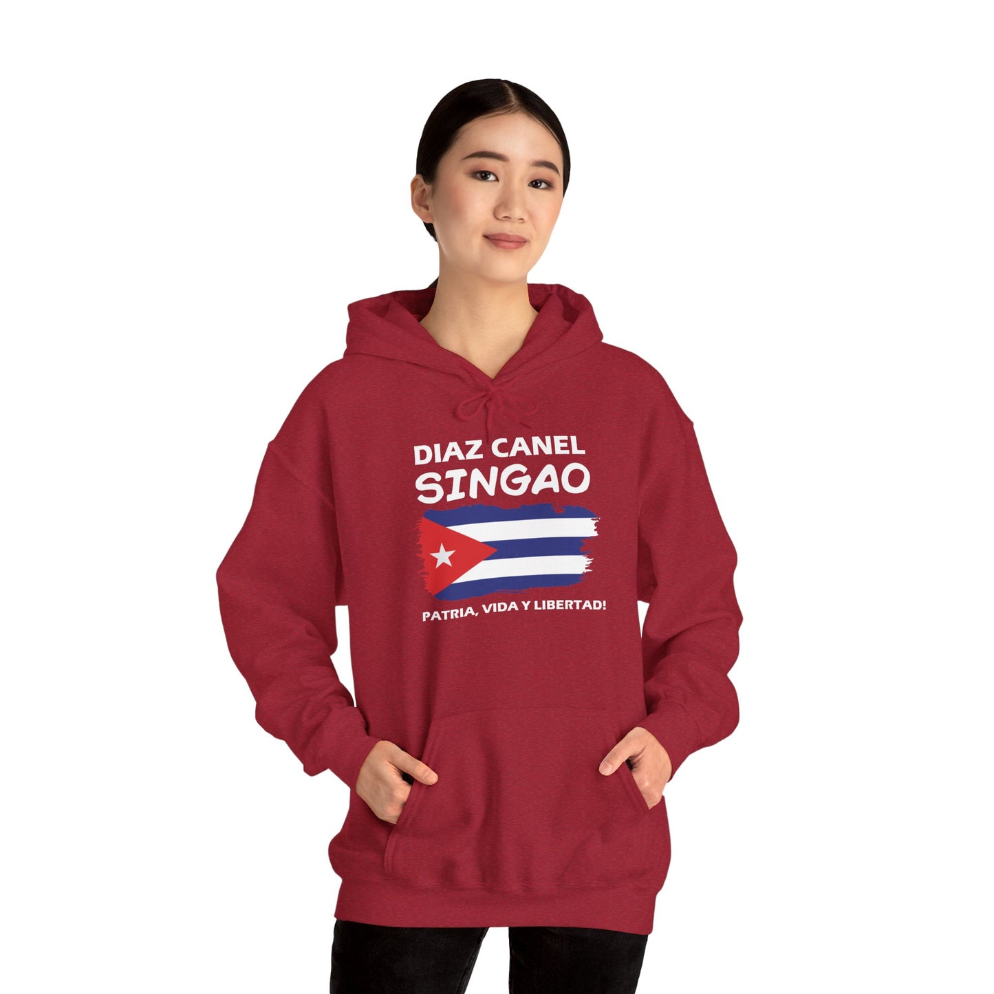 Díaz Canel Singao Patriótico Hoodie