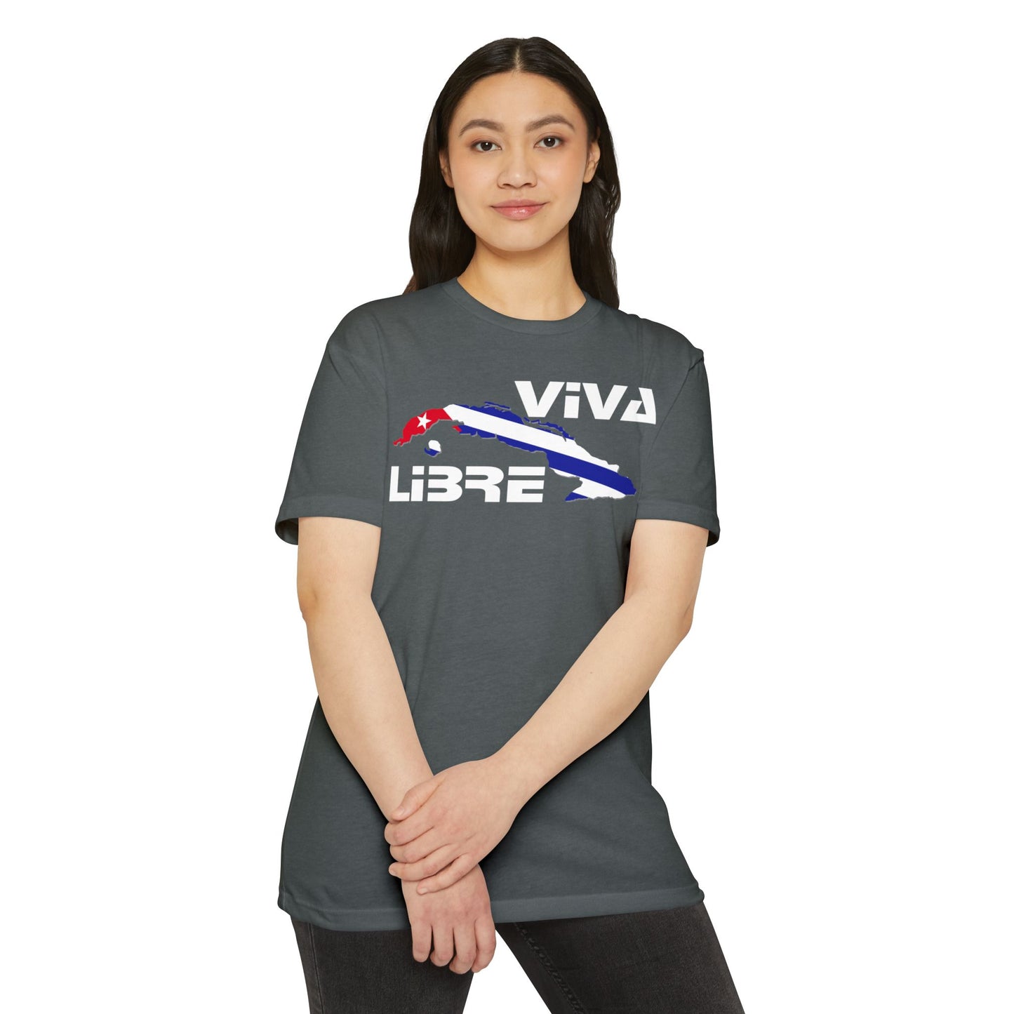 Viva Cuba Libre Patriótica Camiseta