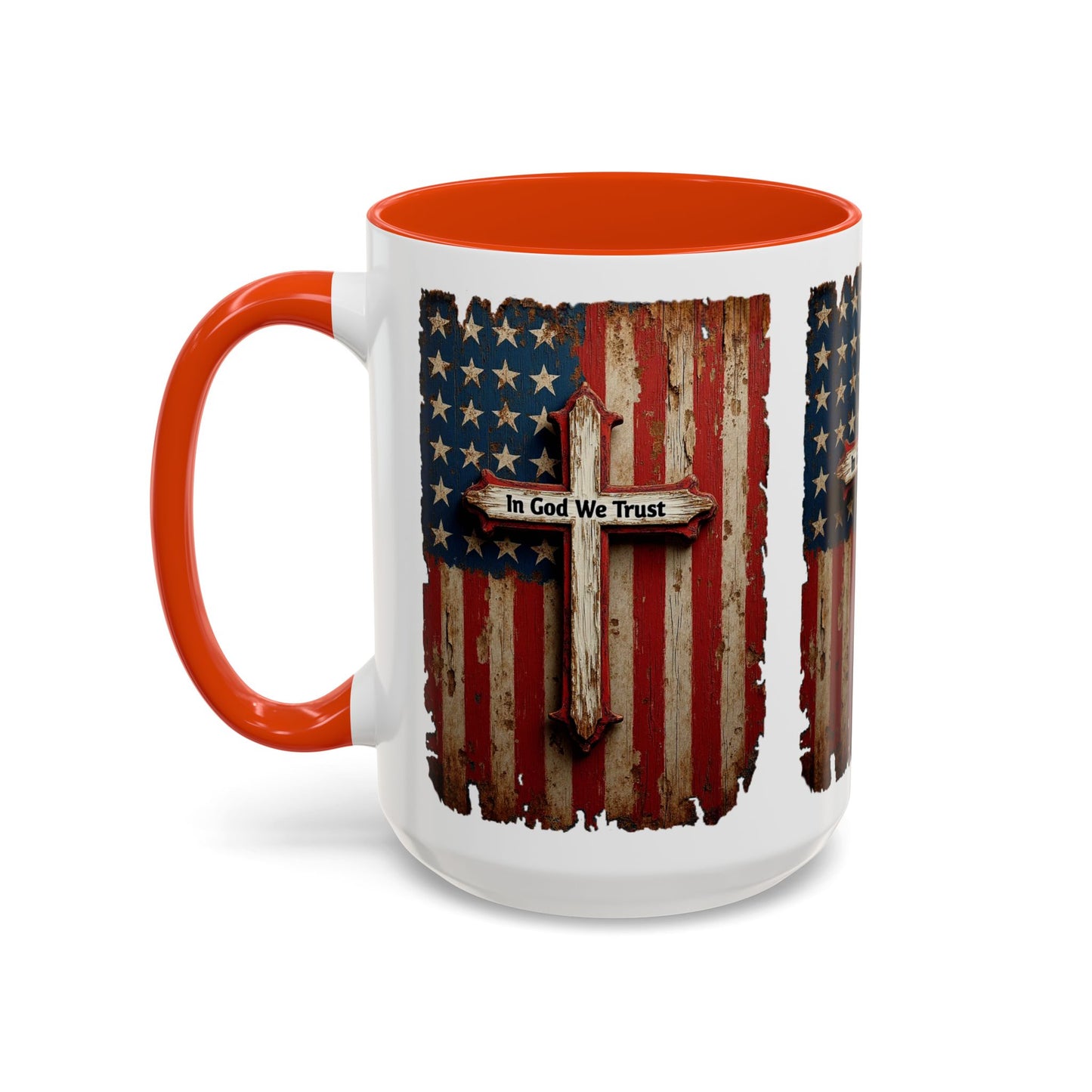 In God We Trust Patriotic Coffee Mug