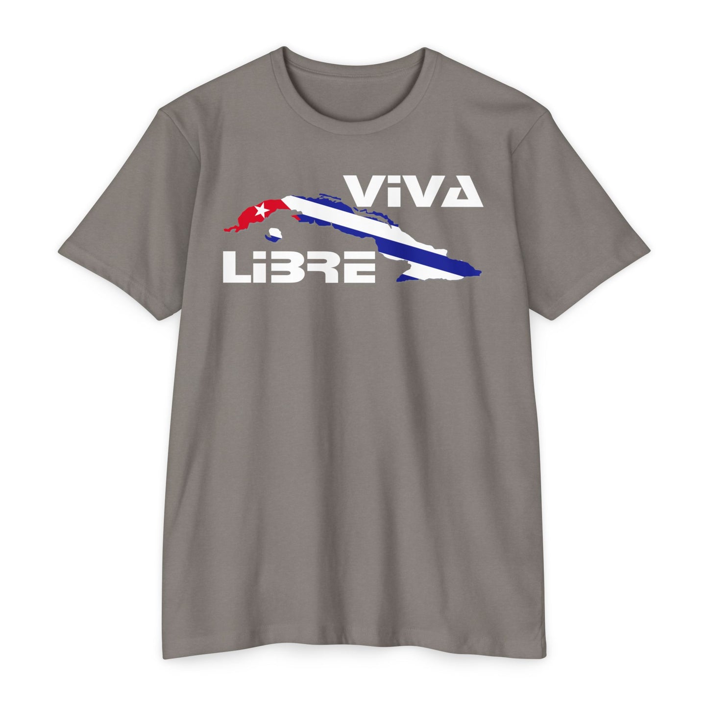 Viva Cuba Libre Patriótica Camiseta