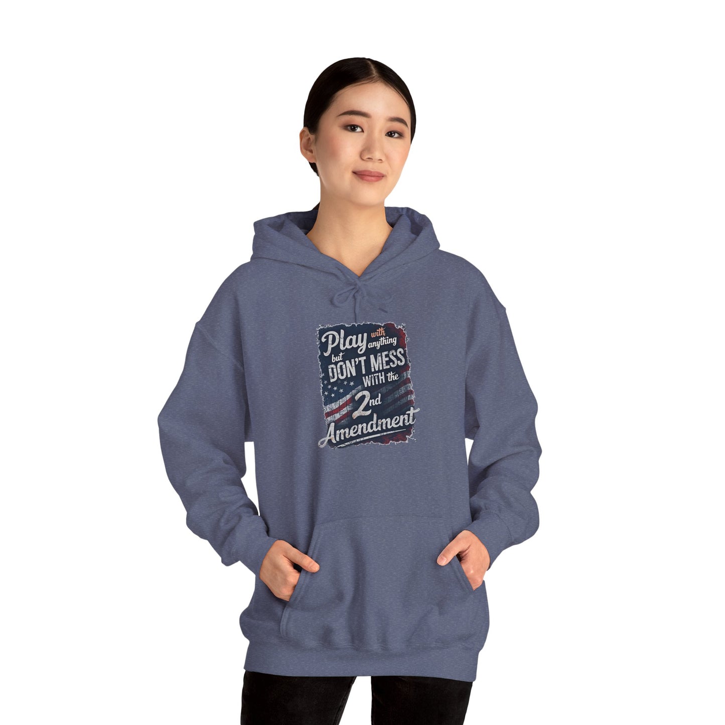 Don't Mess with the 2nd Amendment Patriotic Hoodie