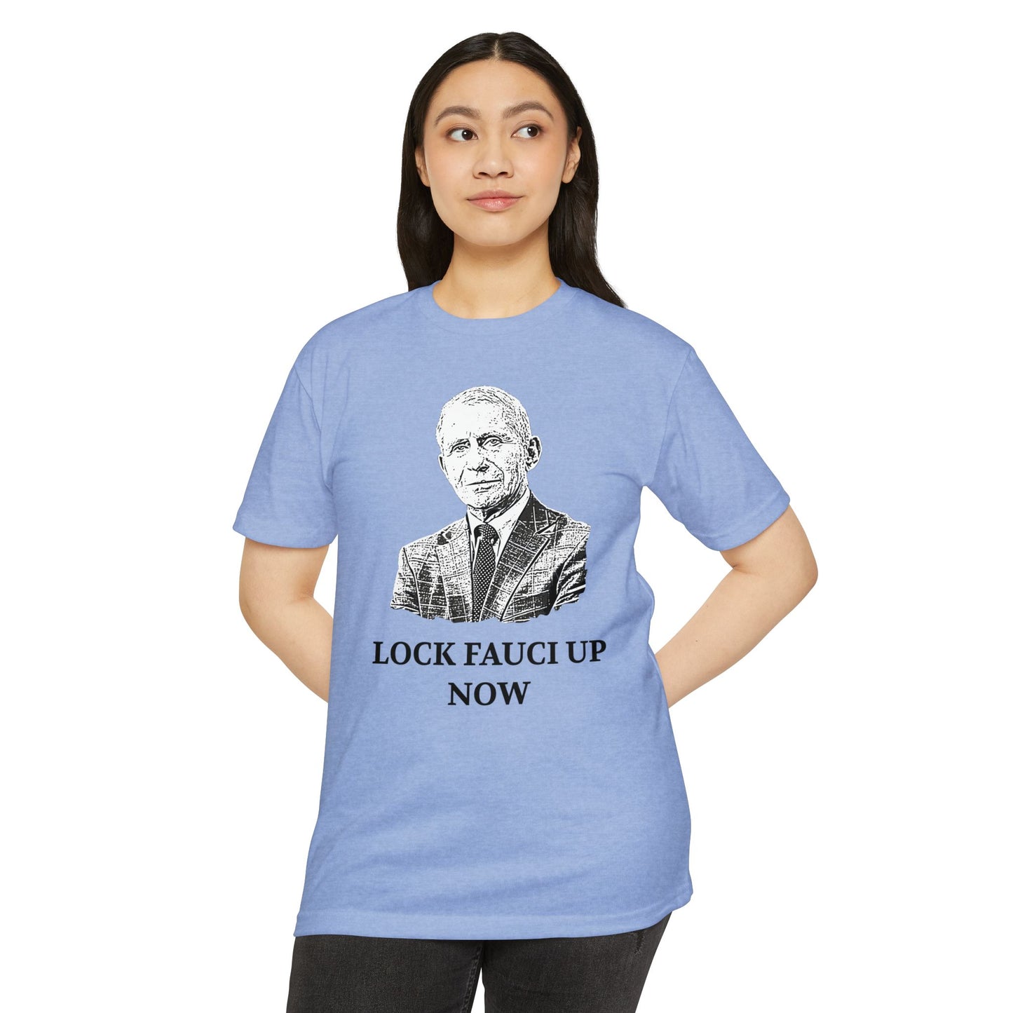 Lock Fauci Up Now Patriotic T-Shirt