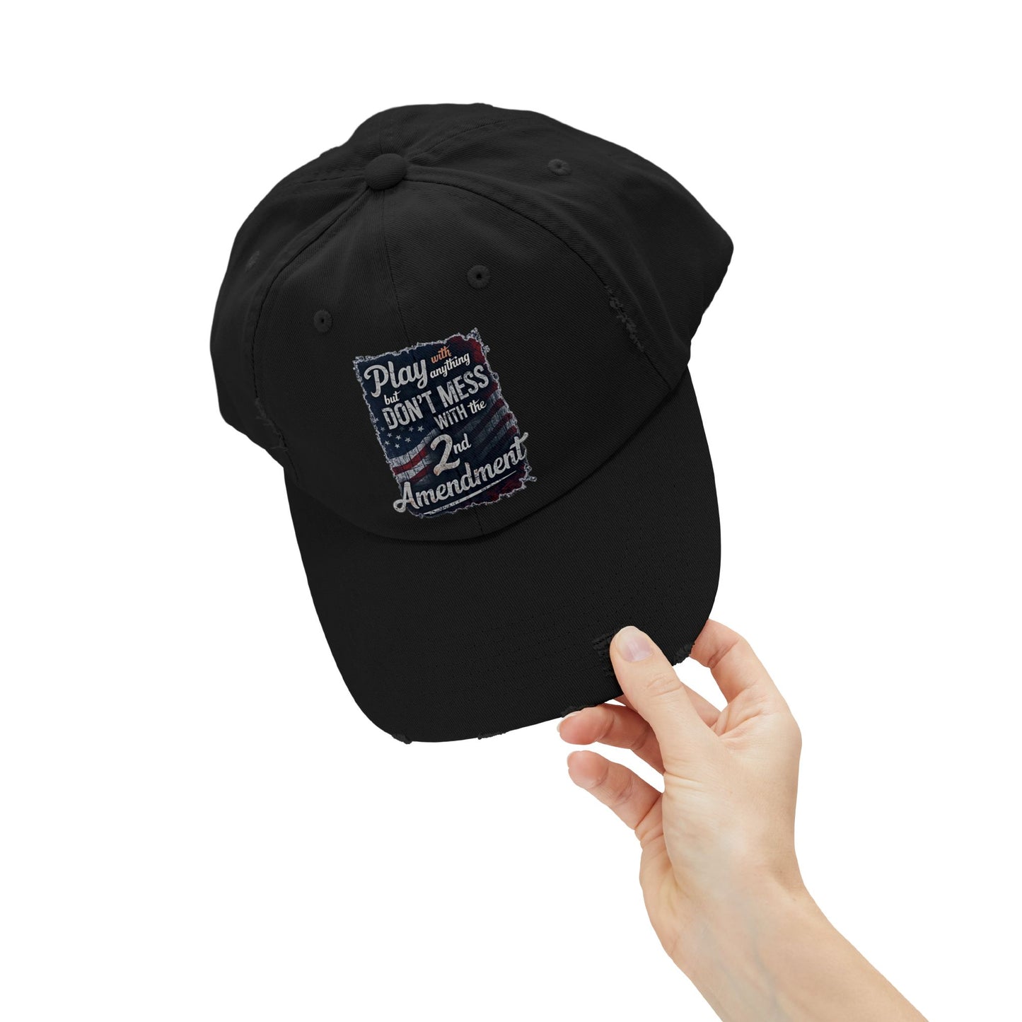 Don't Mess with the 2nd Amendment Patriotic Printed Hat