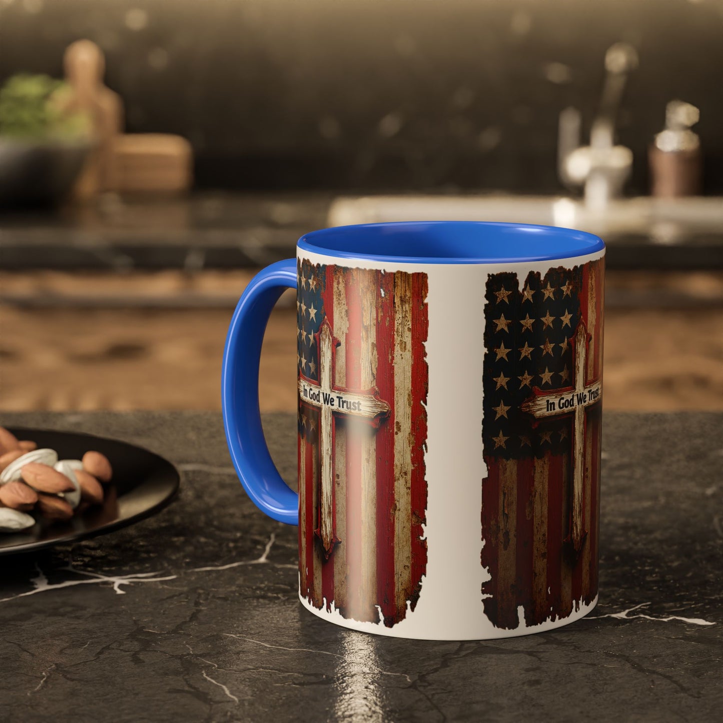 In God We Trust Patriotic Coffee Mug