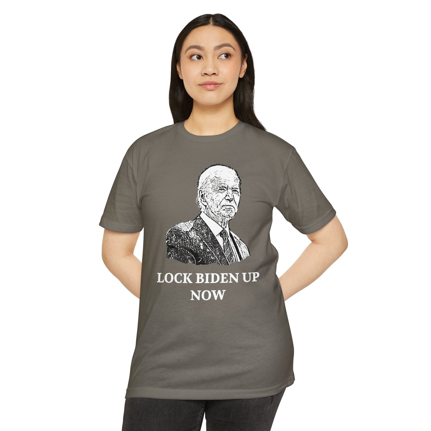 Lock Biden Up Now Patriotic T-Shirt