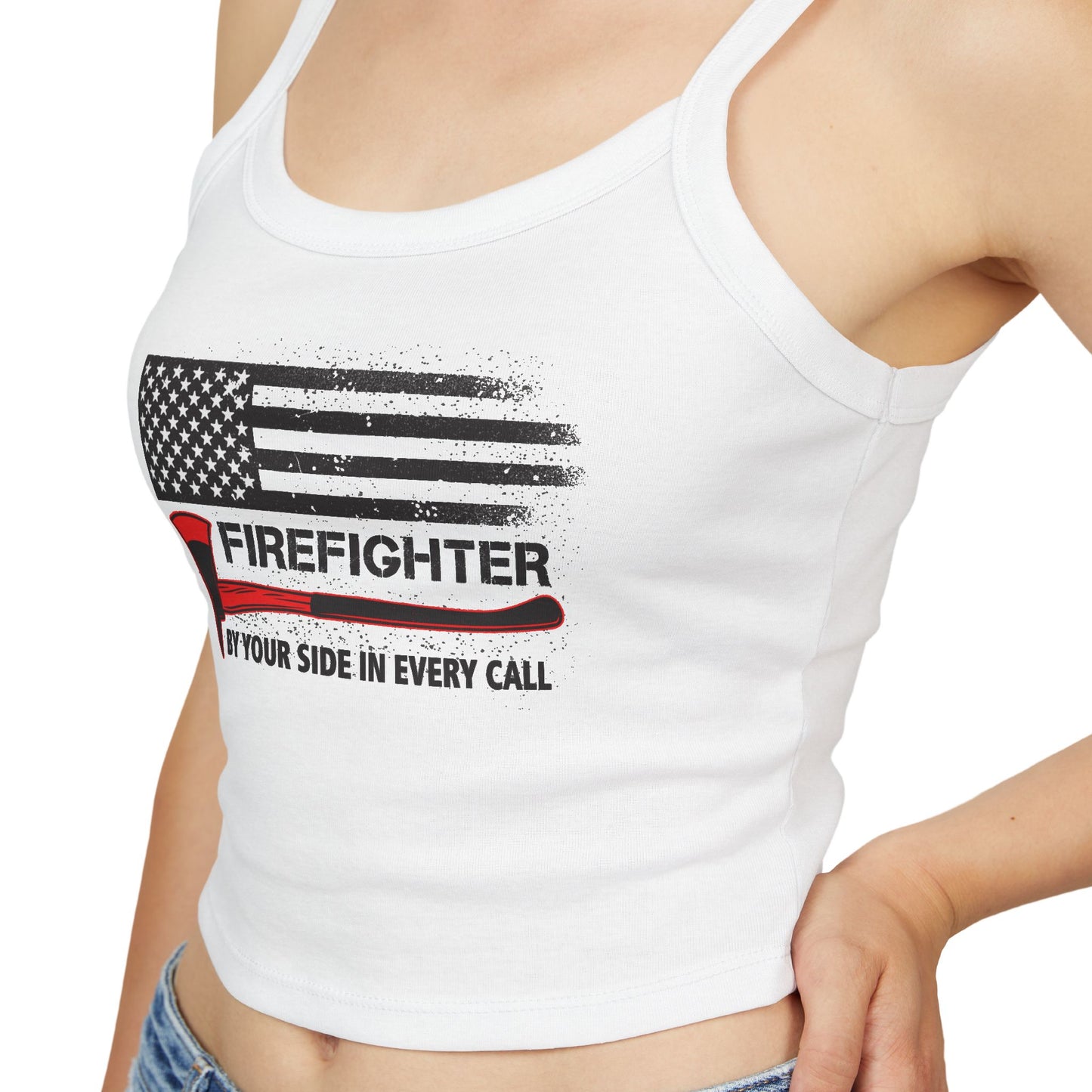 Firefighter Pride Tank Top – By Your Side in Every Call