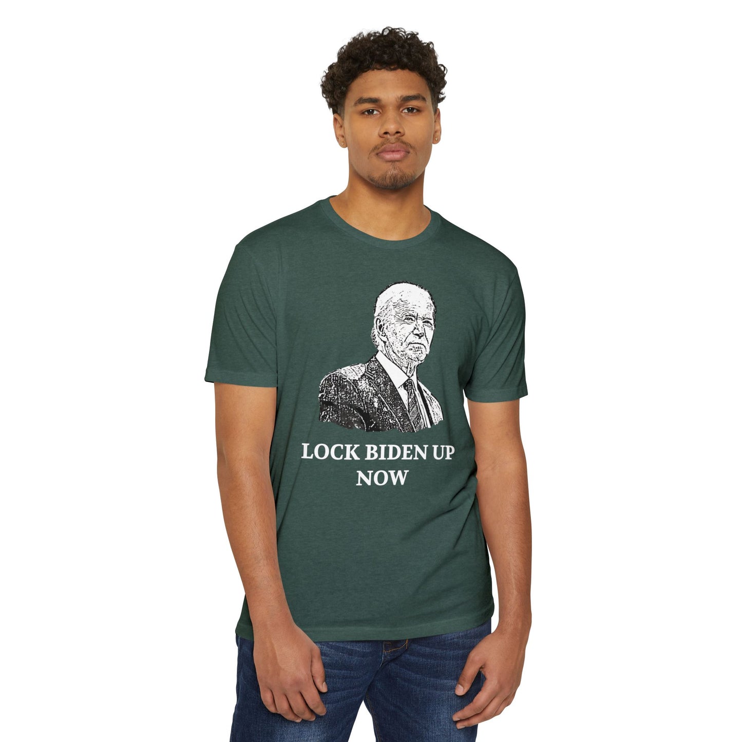 Lock Biden Up Now Patriotic T-Shirt