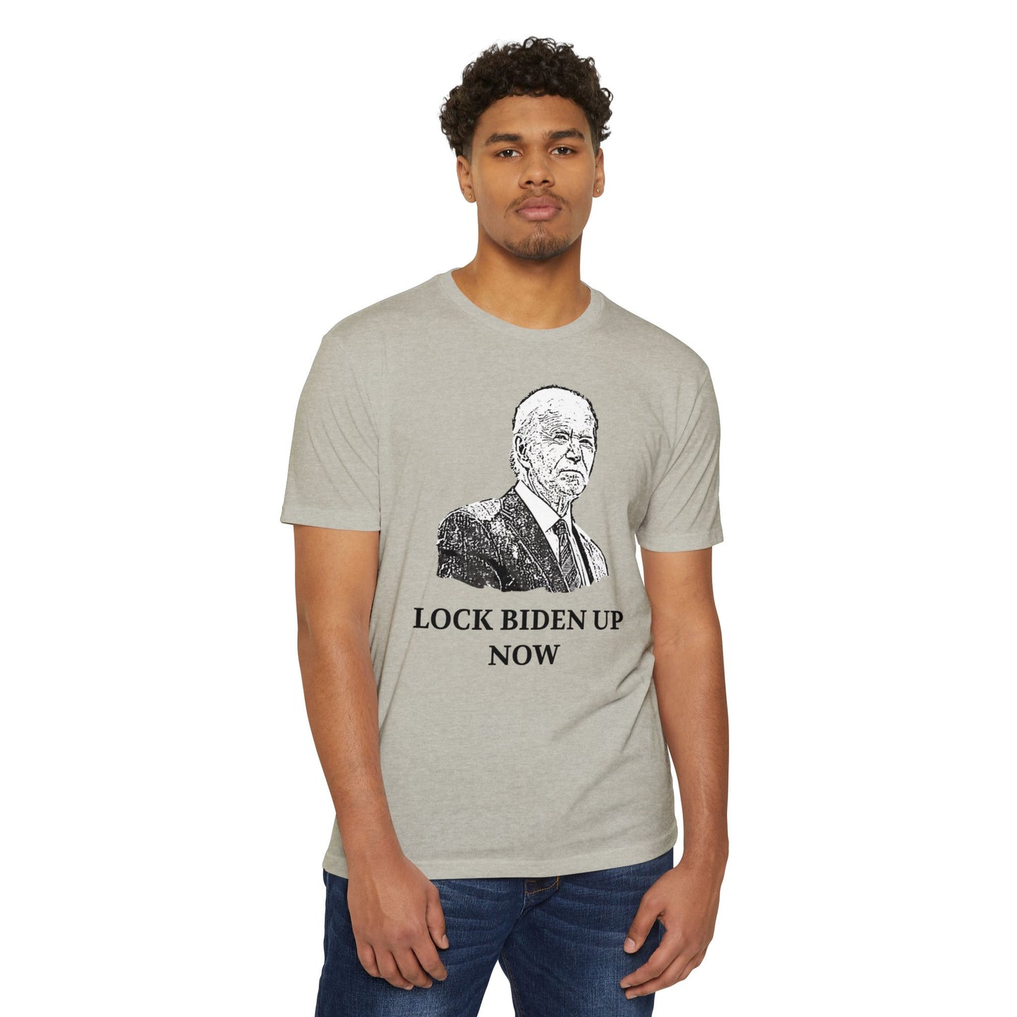 Lock Biden Up Now Patriotic T-Shirt