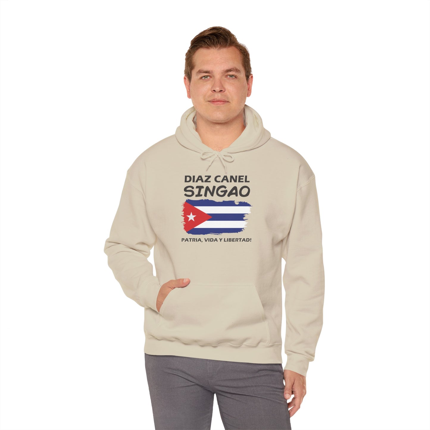 Díaz Canel Singao Patriótico Hoodie