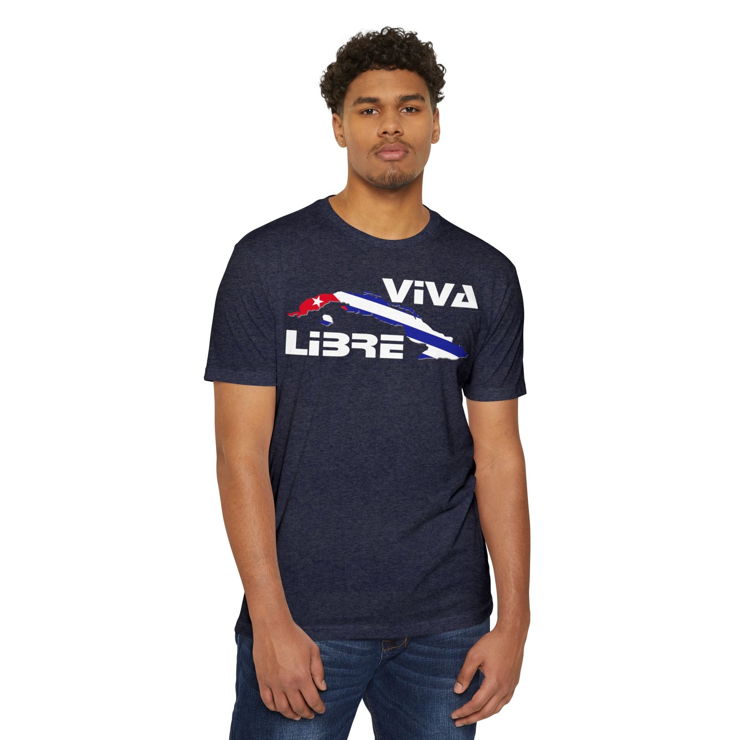 Viva Cuba Libre Patriótica Camiseta