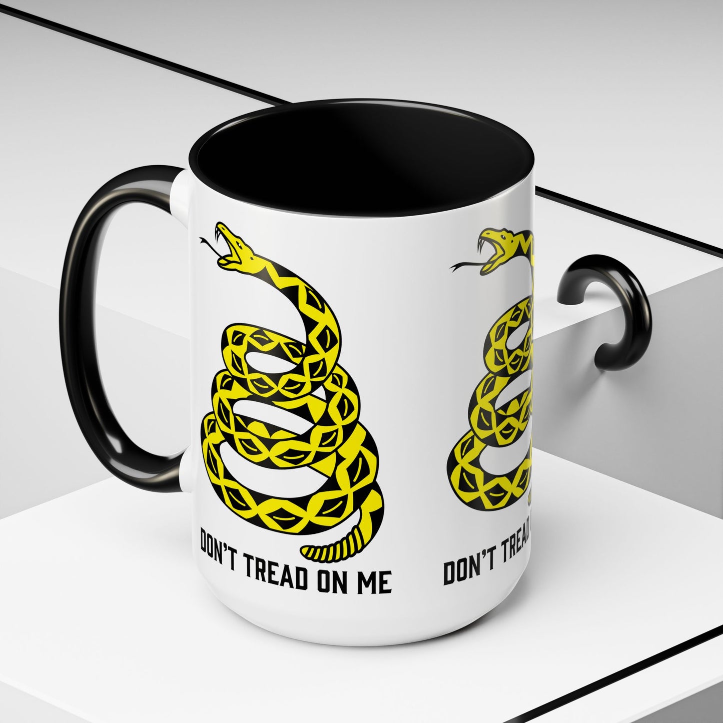 Don't Tread on Me Patriotic Coffee Mug