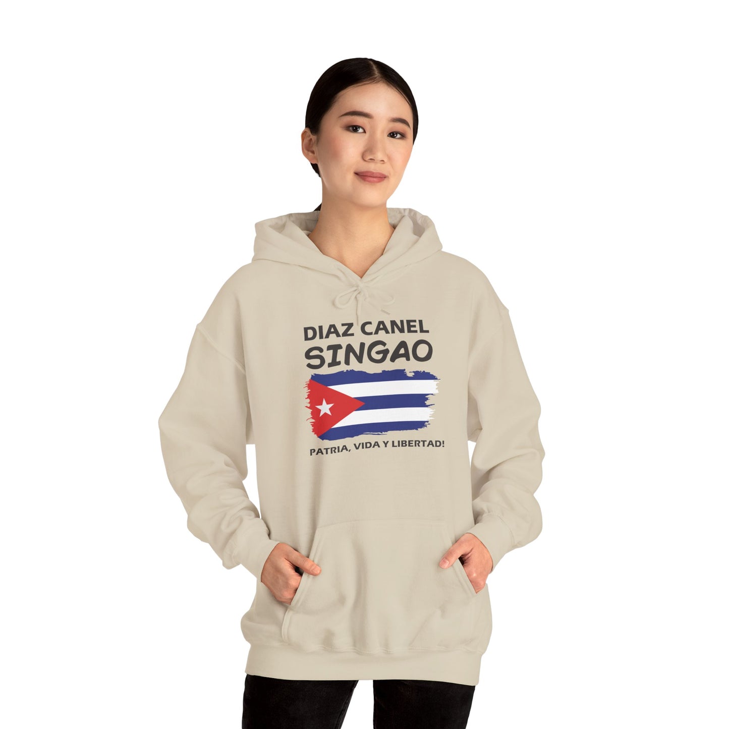 Díaz Canel Singao Patriótico Hoodie