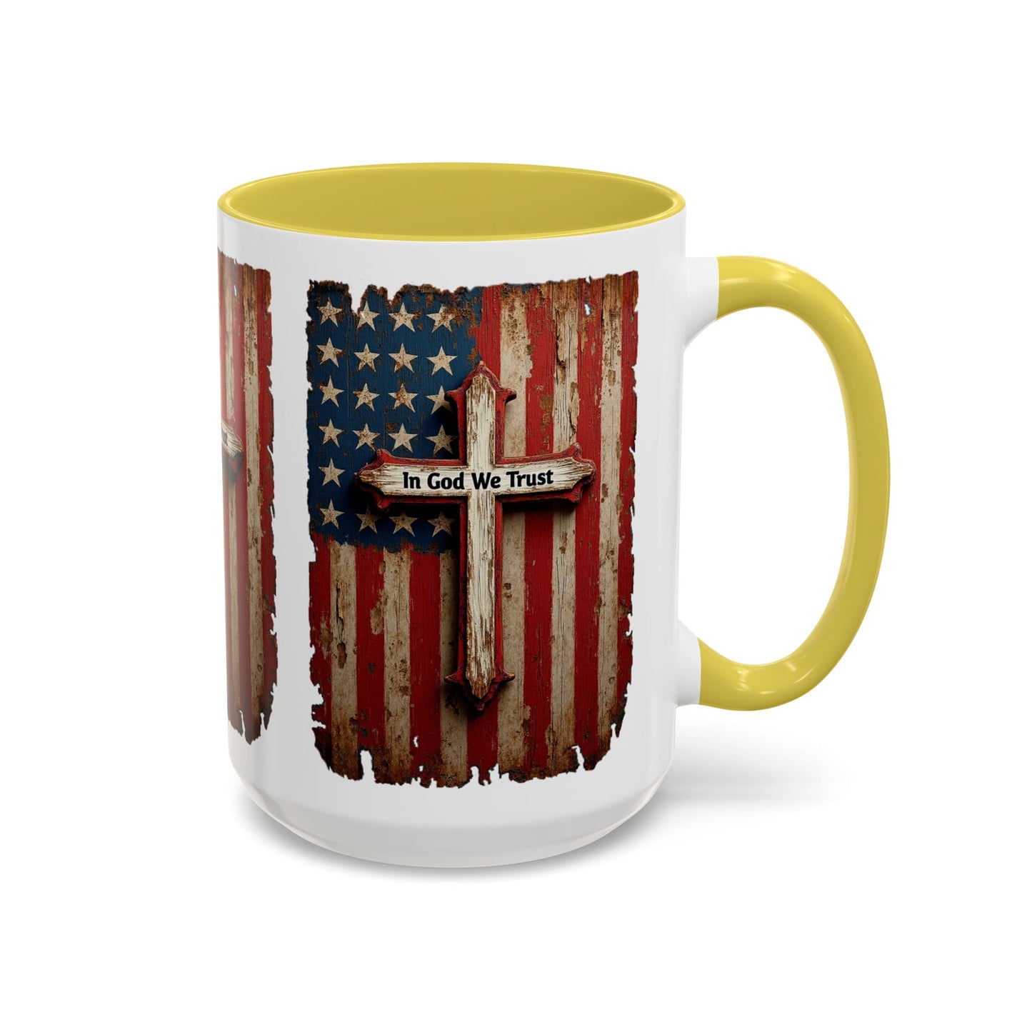 In God We Trust Patriotic Coffee Mug