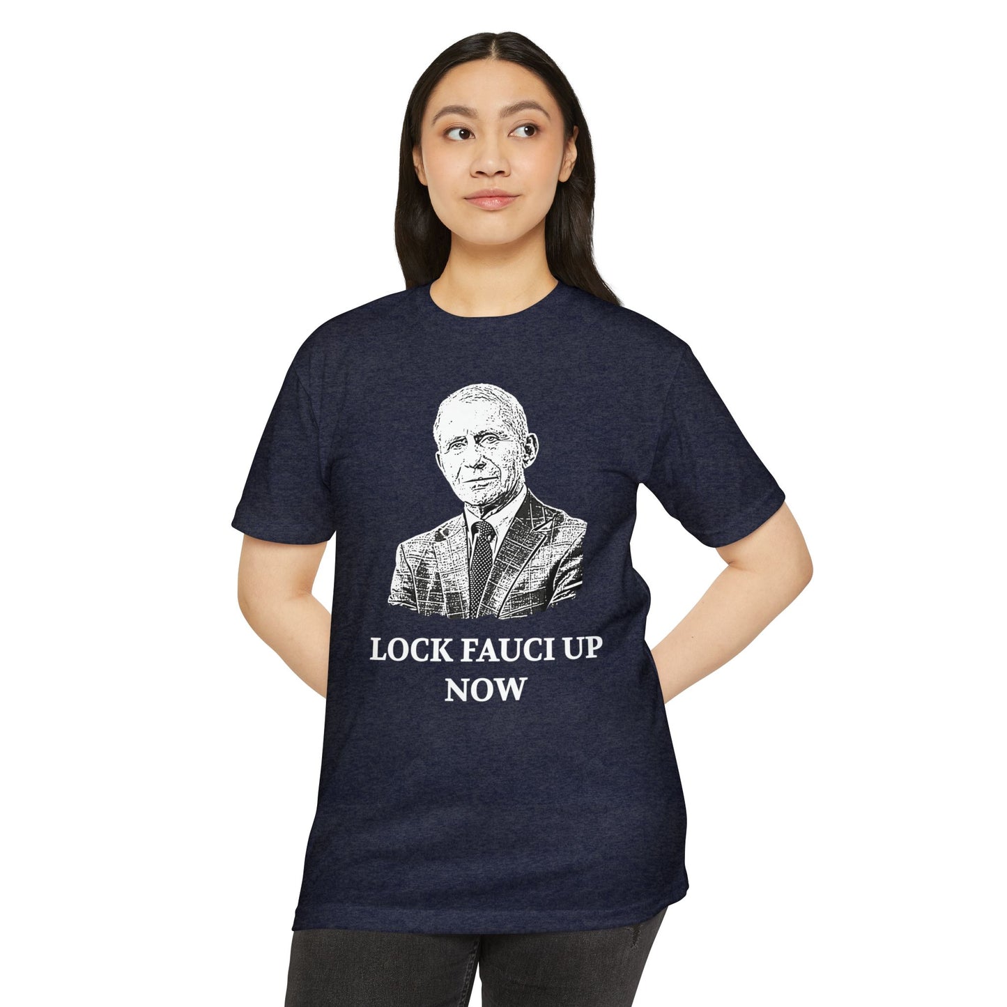 Lock Fauci Up Now Patriotic T-Shirt