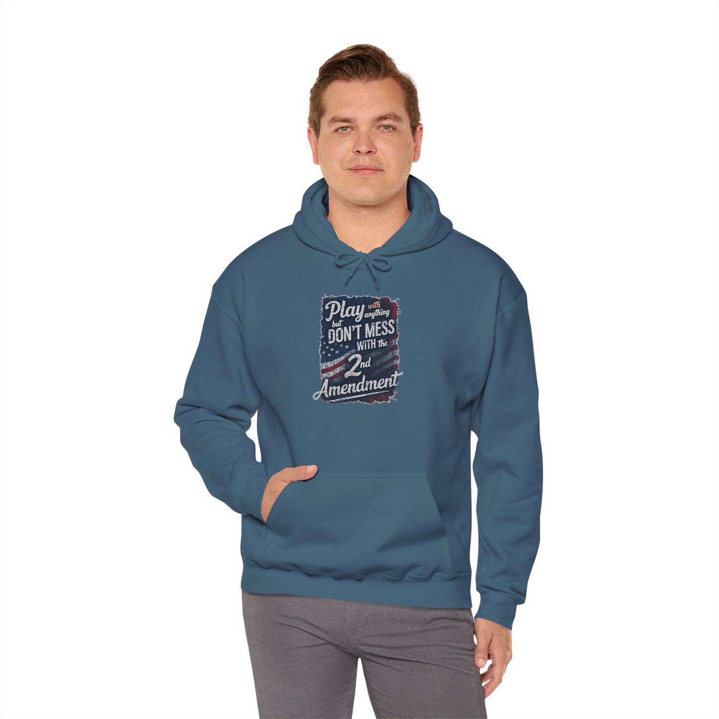 Don't Mess with the 2nd Amendment Patriotic Hoodie