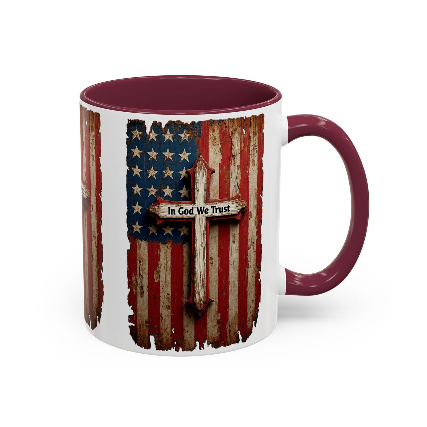 In God We Trust Patriotic Coffee Mug