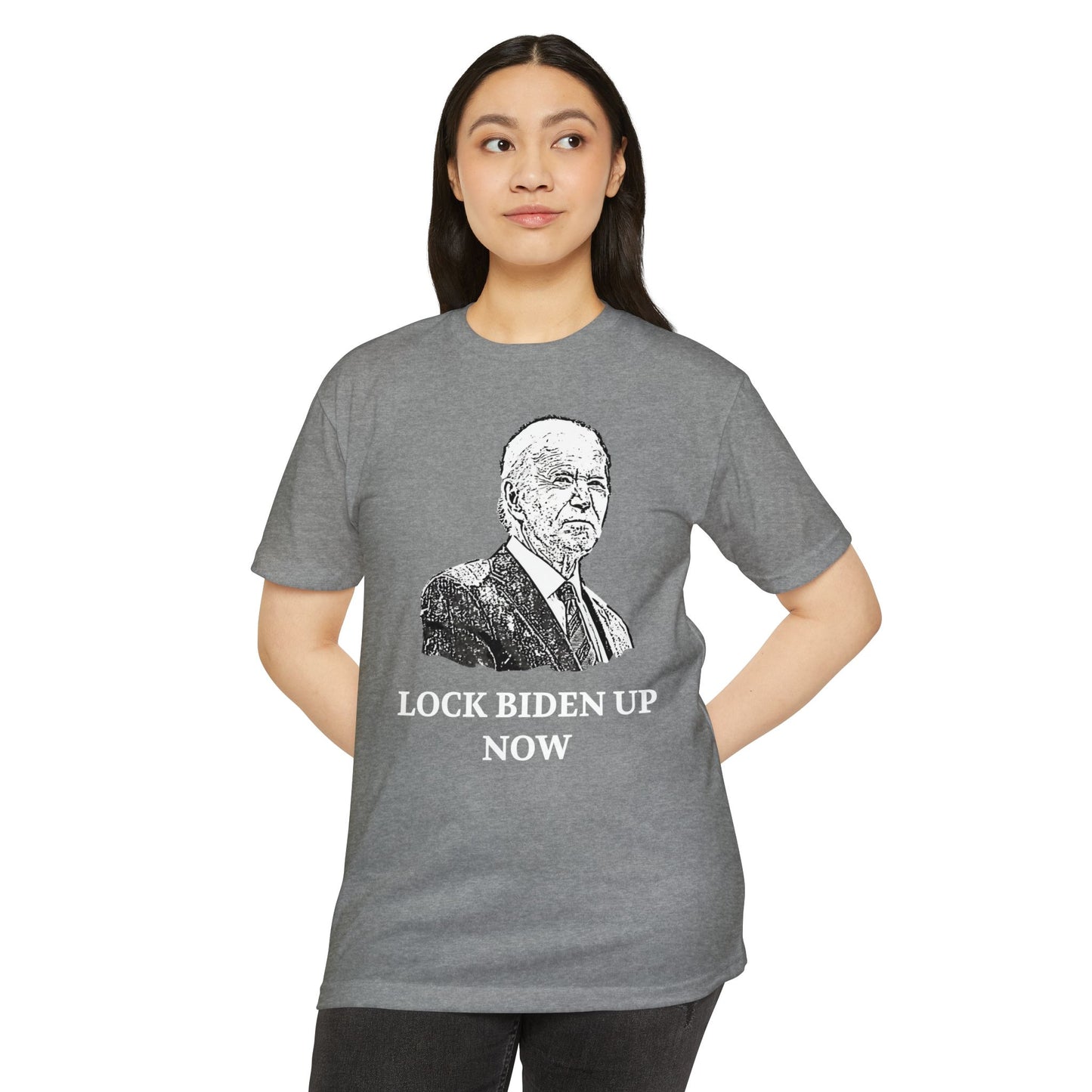 Lock Biden Up Now Patriotic T-Shirt