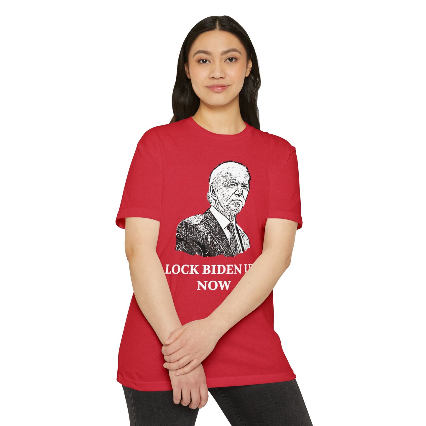 Lock Biden Up Now Patriotic T-Shirt