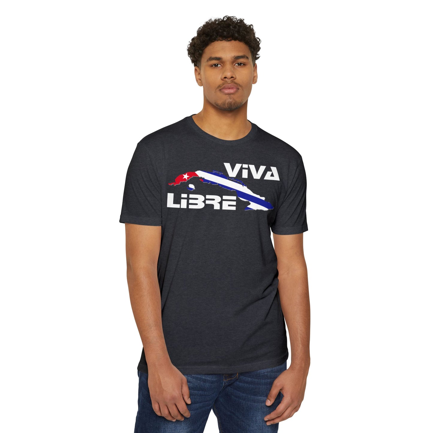 Viva Cuba Libre Patriótica Camiseta
