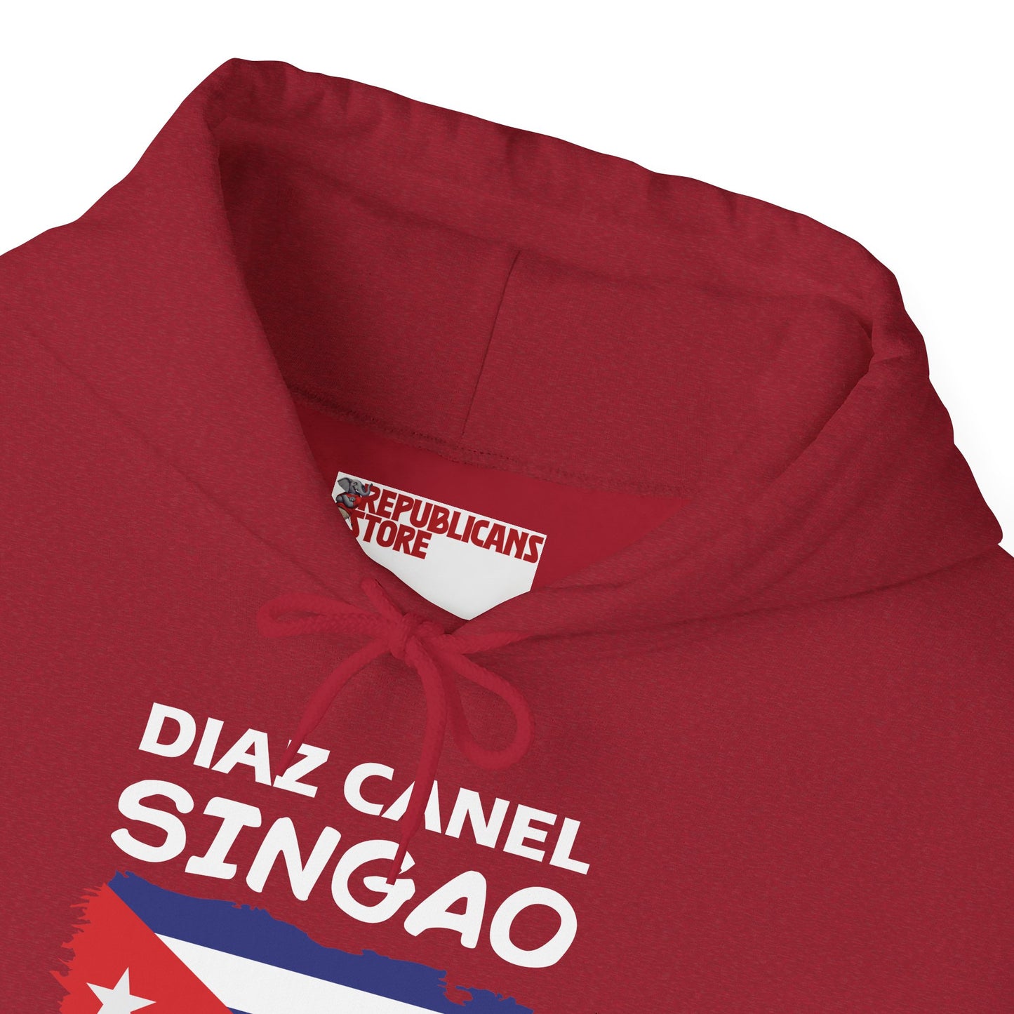 Díaz Canel Singao Patriótico Hoodie