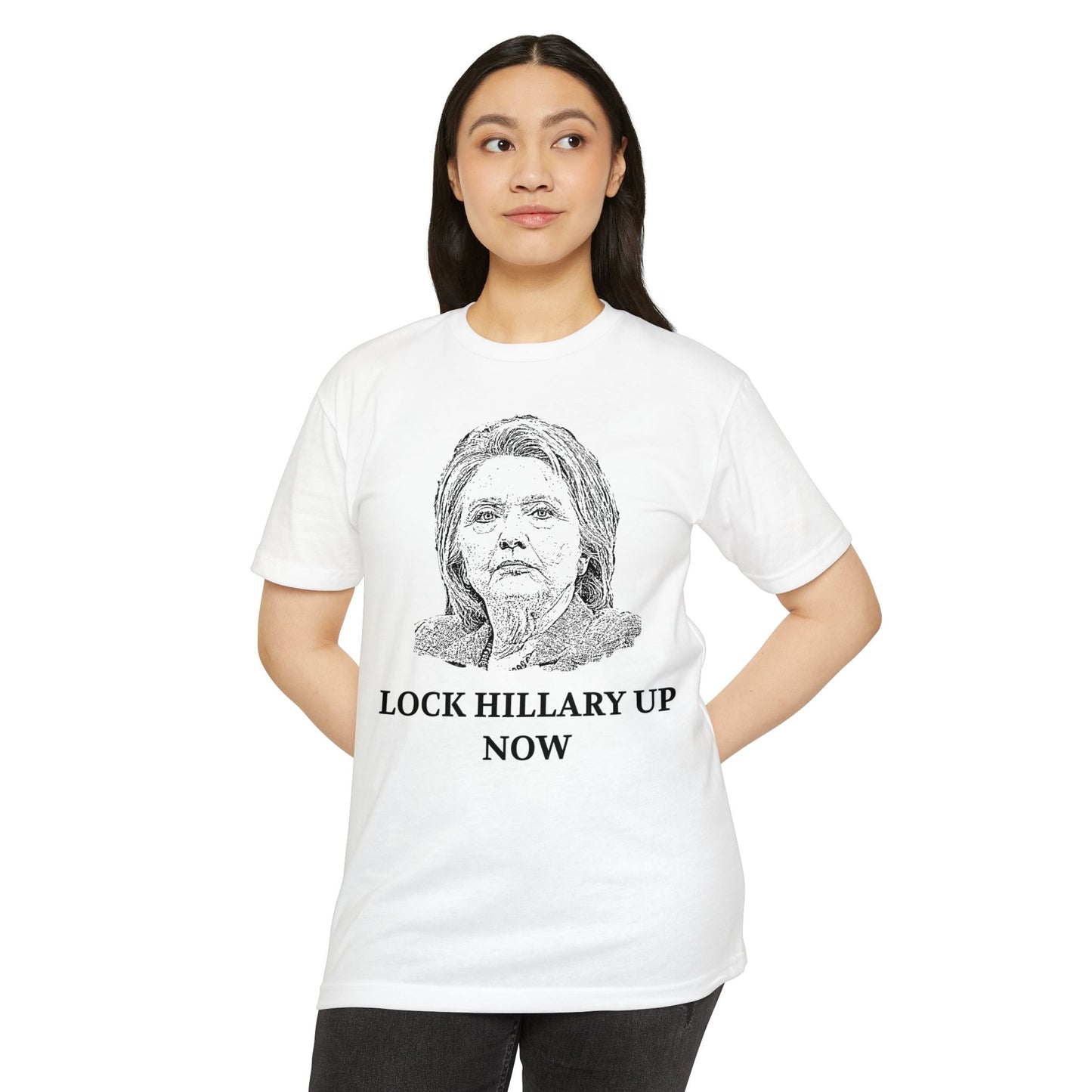 Lock Hillary Up Now Patriotic T-Shirt