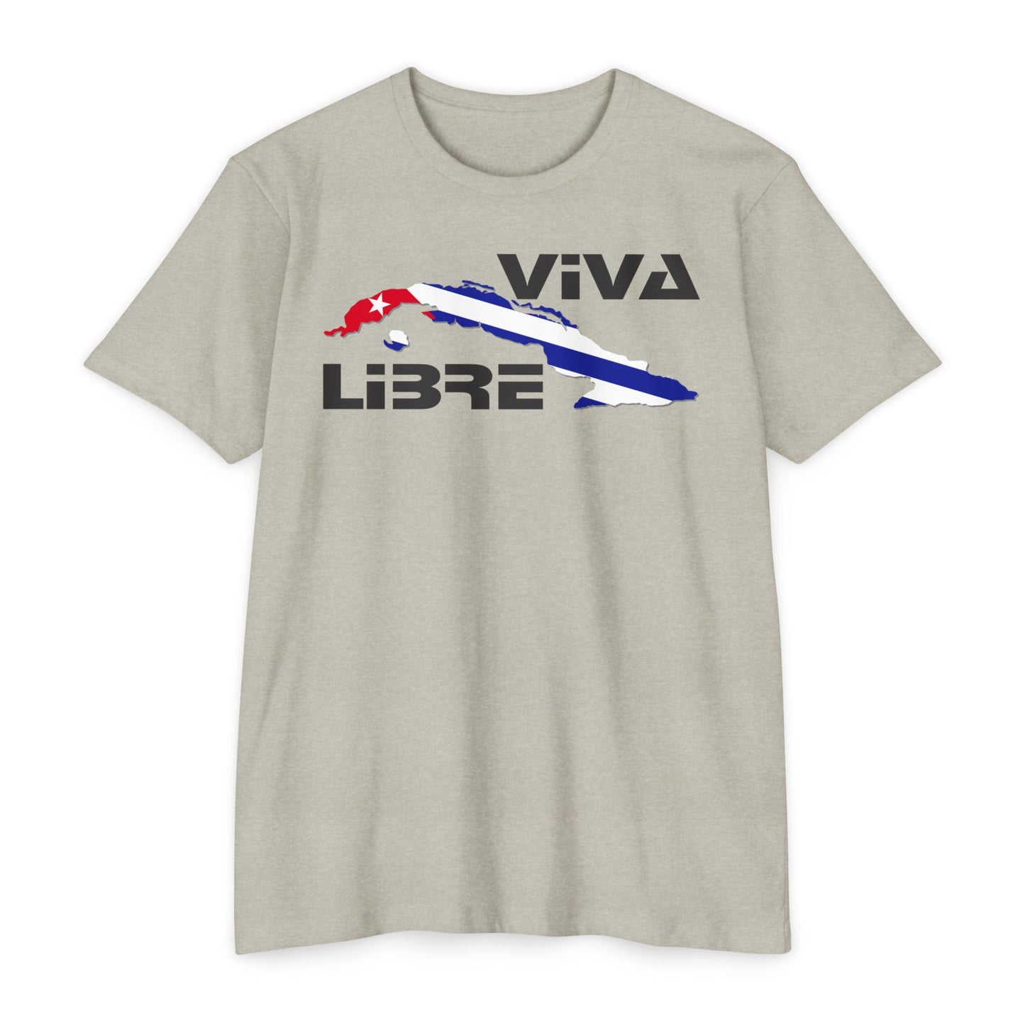 Viva Cuba Libre Patriótica Camiseta