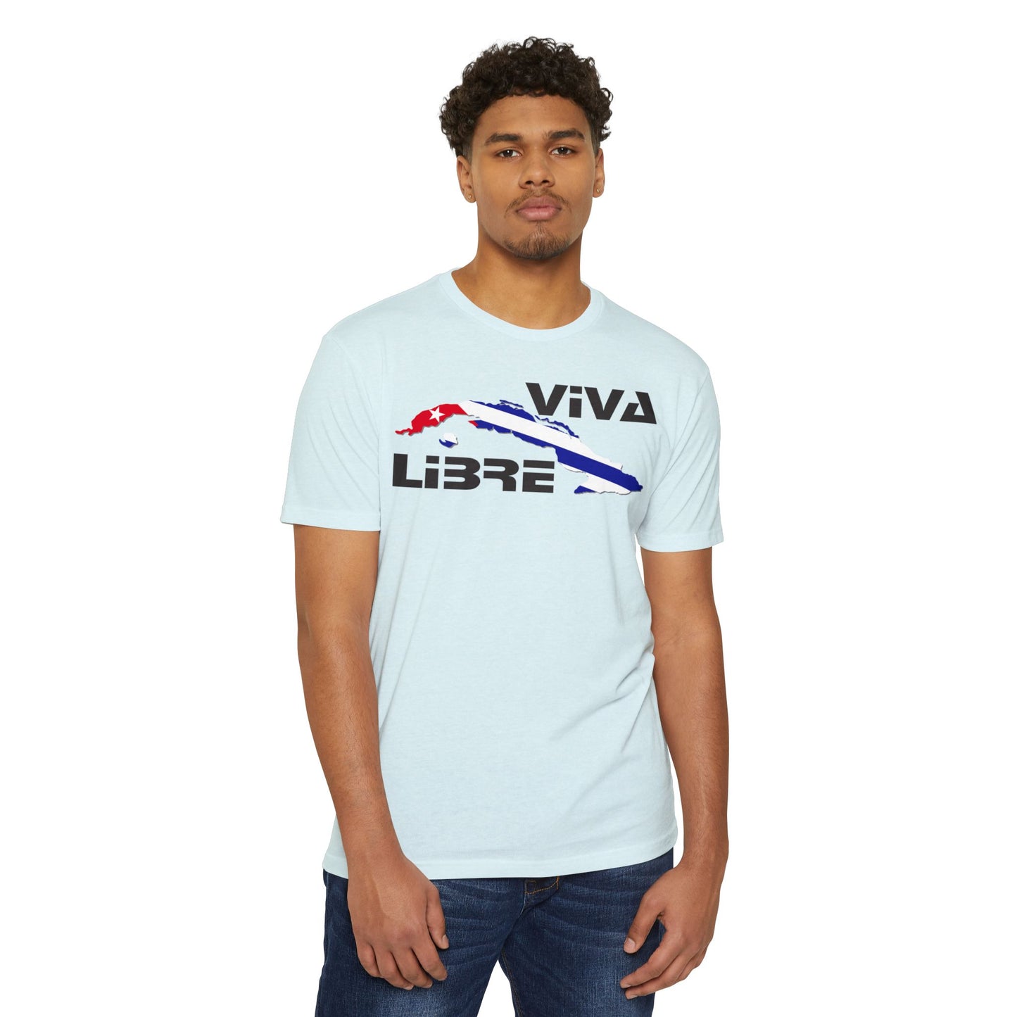 Viva Cuba Libre Patriótica Camiseta