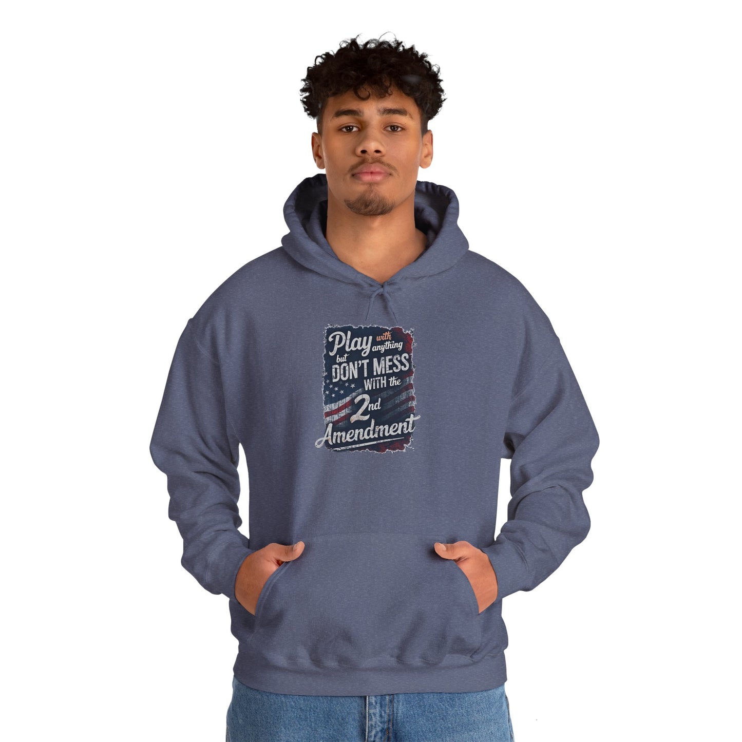 Don't Mess with the 2nd Amendment Patriotic Hoodie