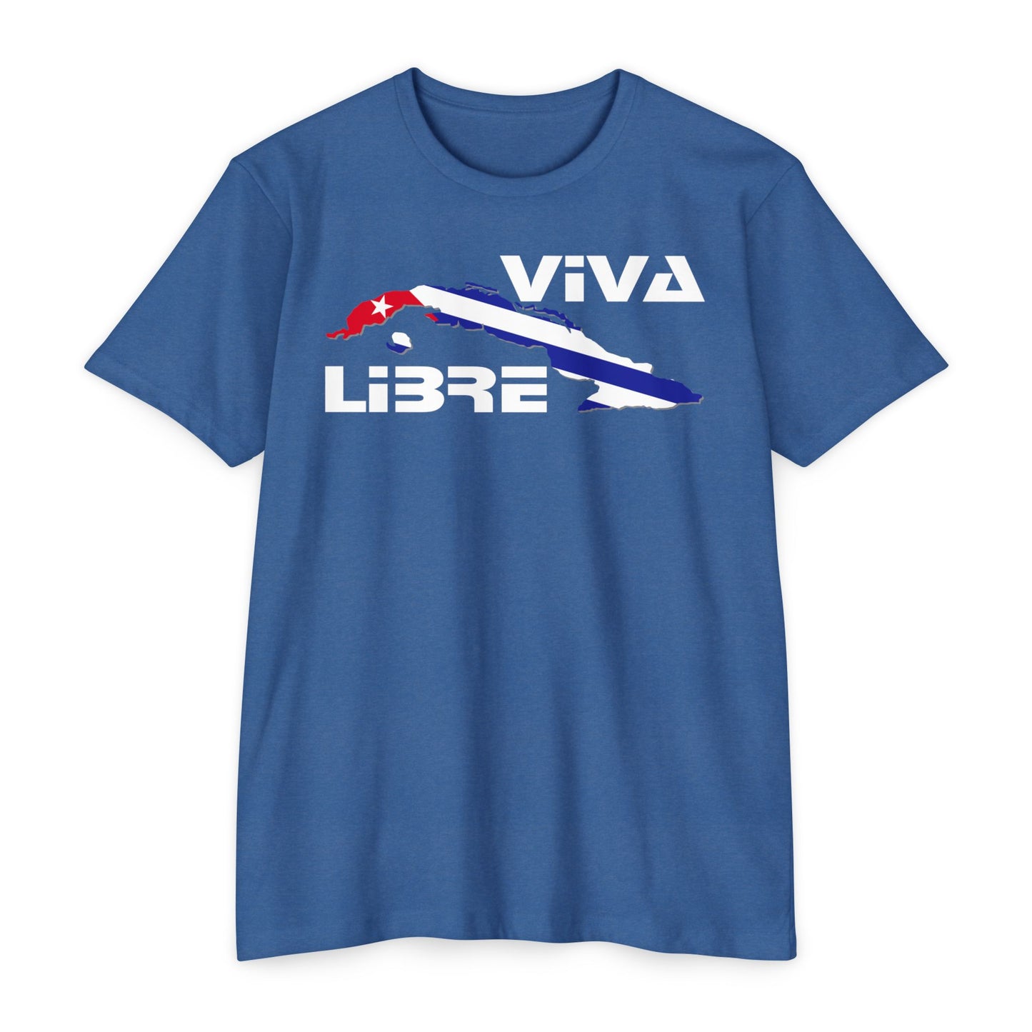 Viva Cuba Libre Patriótica Camiseta