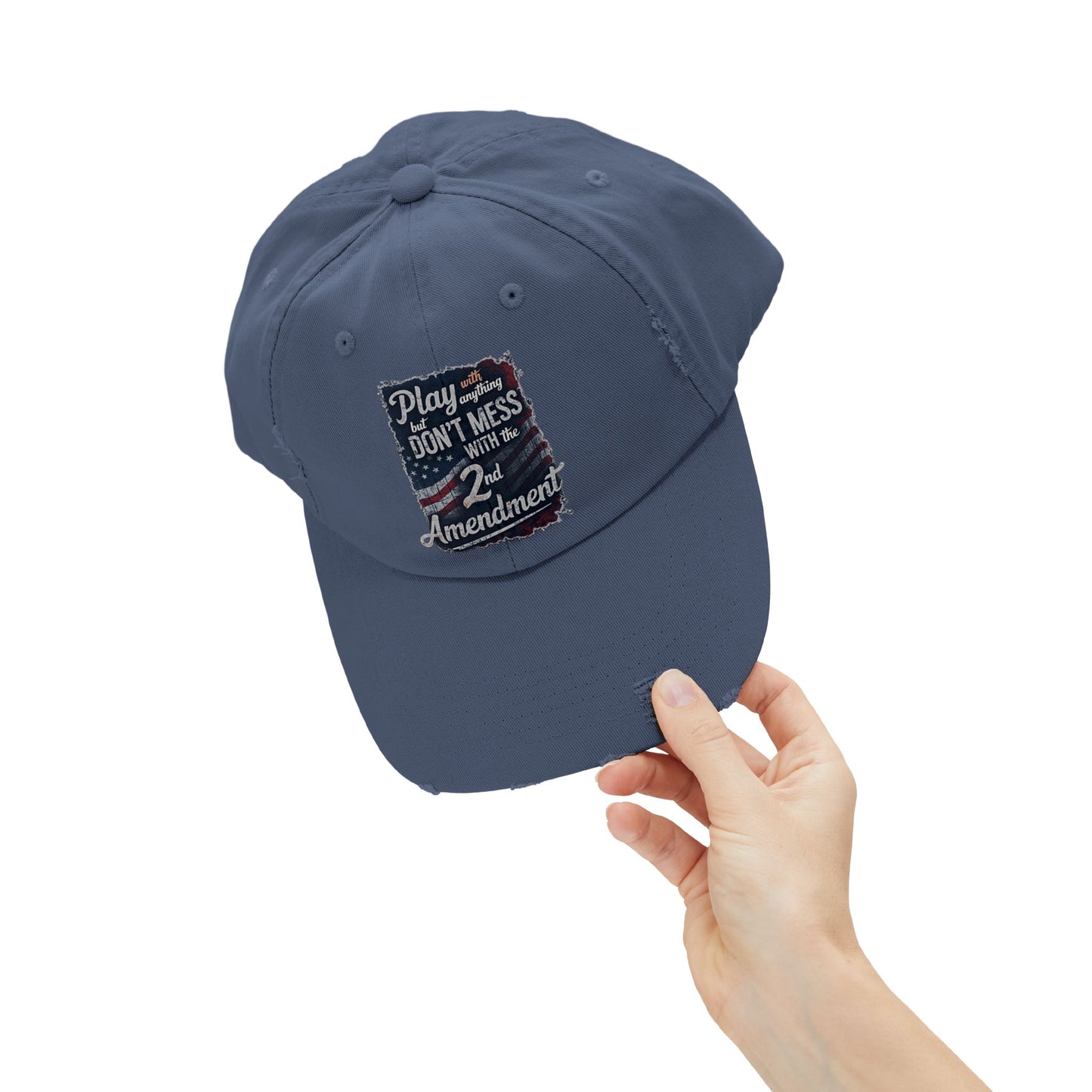 Don't Mess with the 2nd Amendment Patriotic Printed Hat