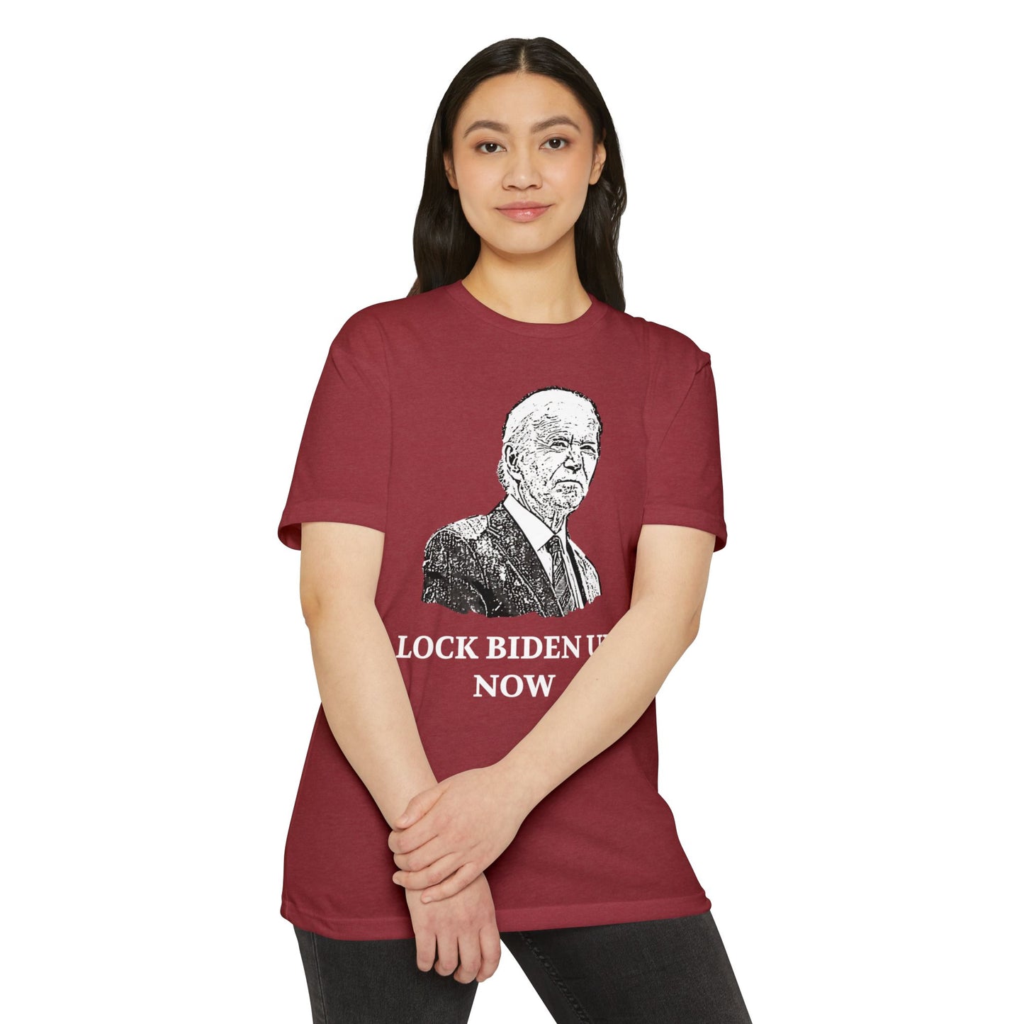 Lock Biden Up Now Patriotic T-Shirt
