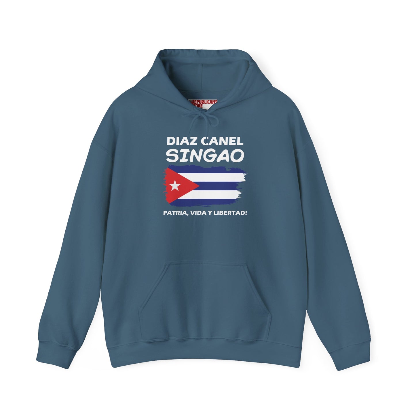 Díaz Canel Singao Patriótico Hoodie