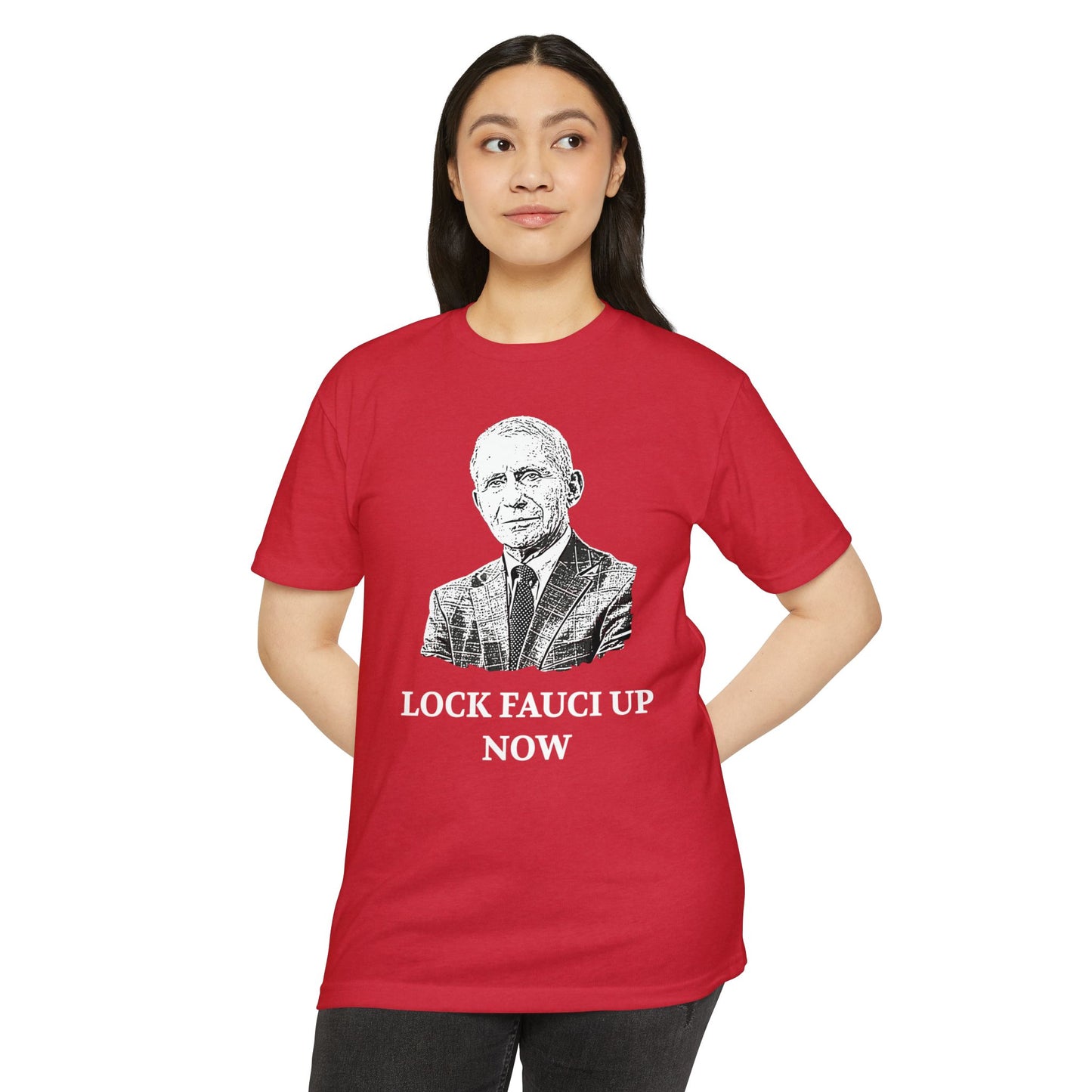 Lock Fauci Up Now Patriotic T-Shirt