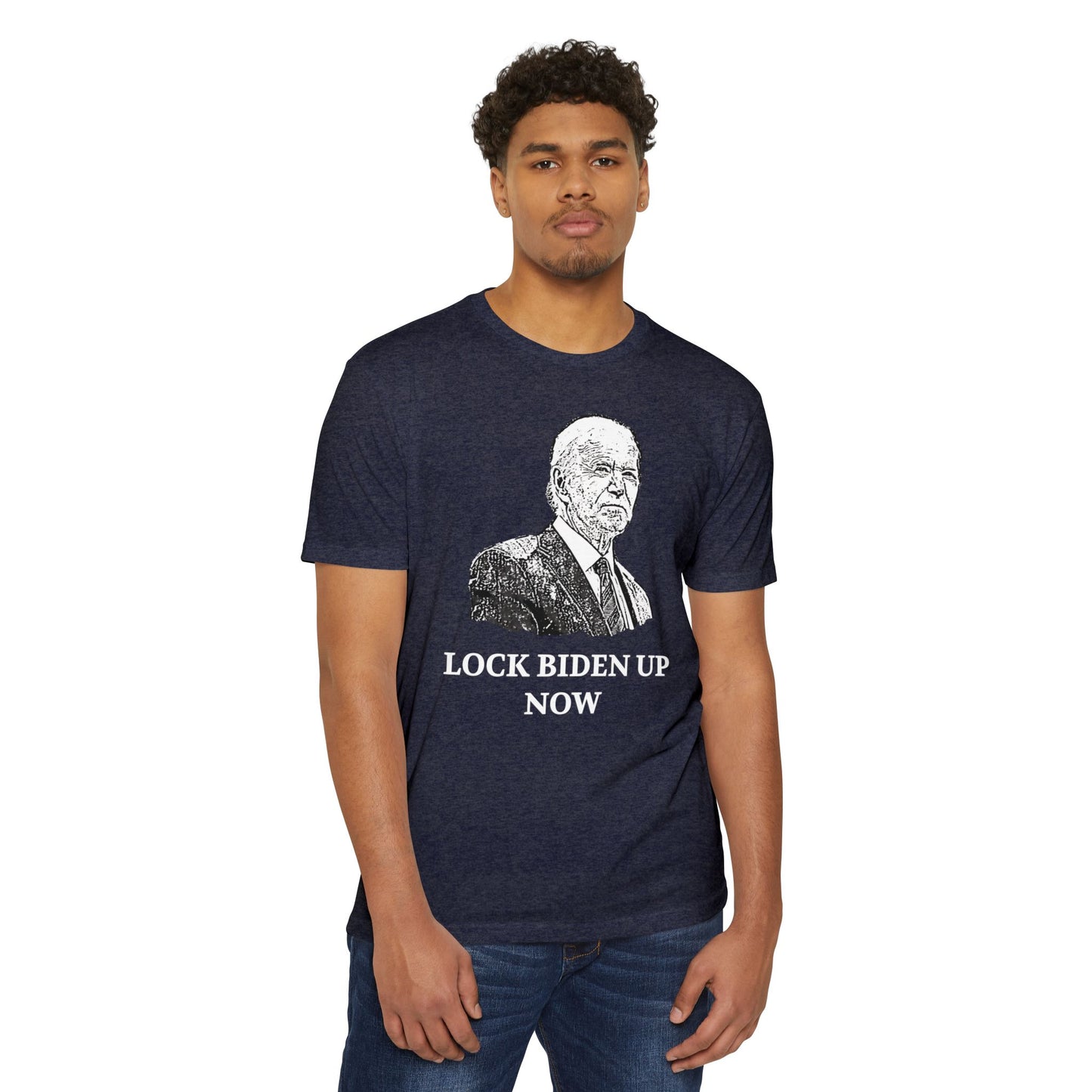 Lock Biden Up Now Patriotic T-Shirt