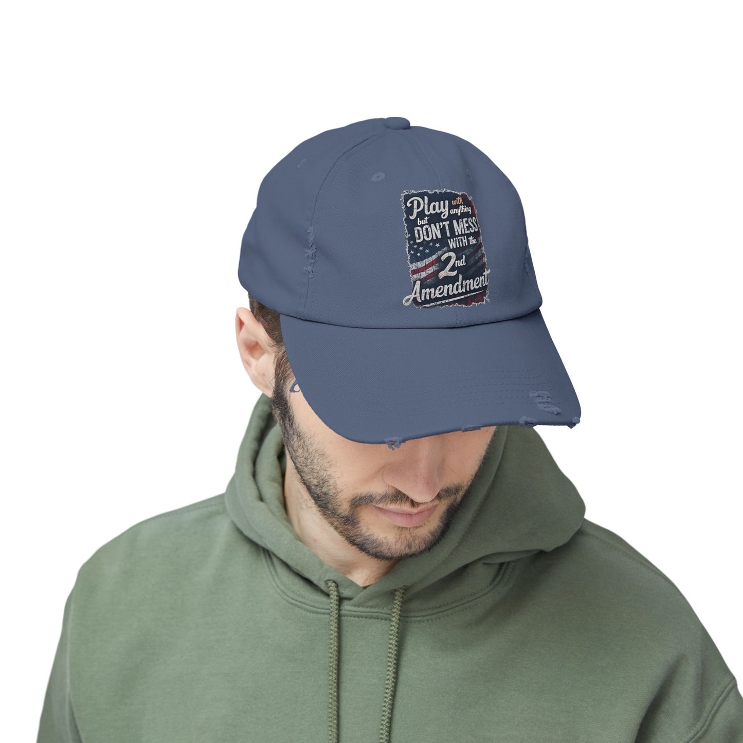 Don't Mess with the 2nd Amendment Patriotic Printed Hat