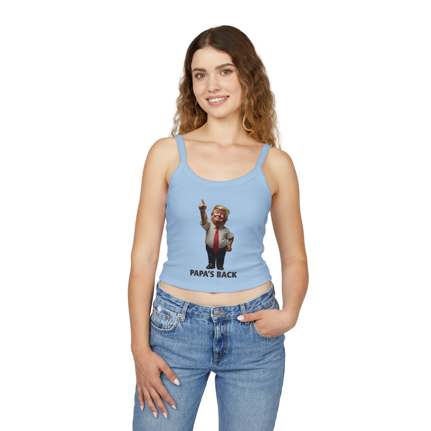 Papa's Back Patriotic Tank Top