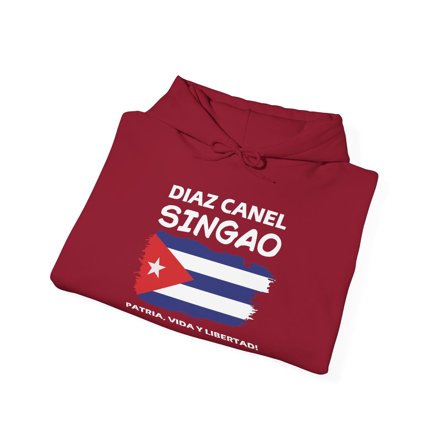 Díaz Canel Singao Patriótico Hoodie