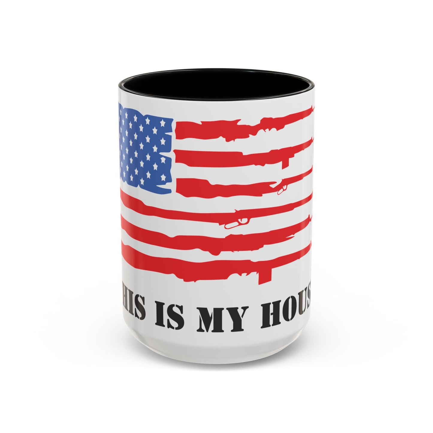 This Is My House Patriotic Coffee Mug